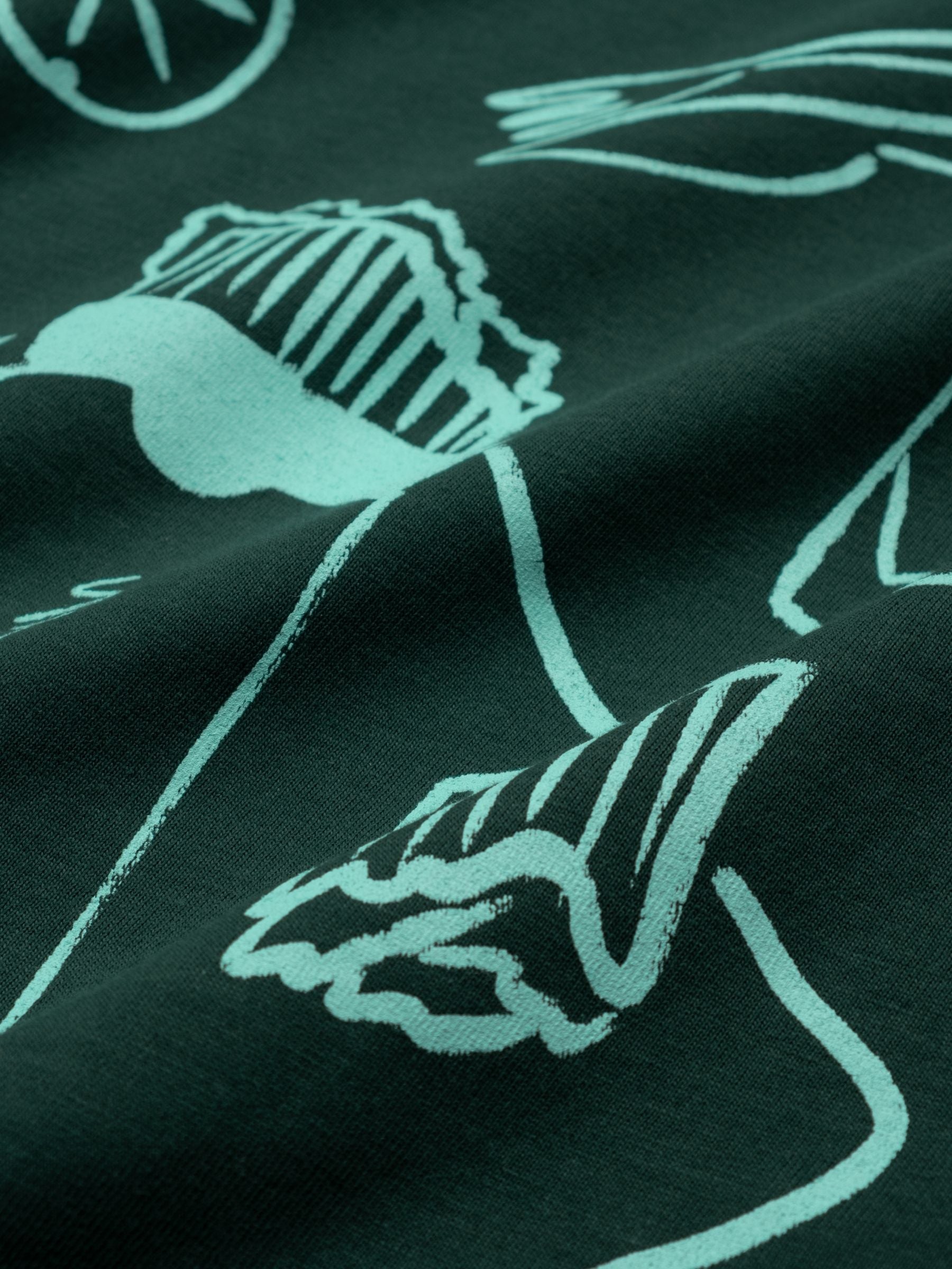 Trinitii Society Longsleeve Tee Glazed Green