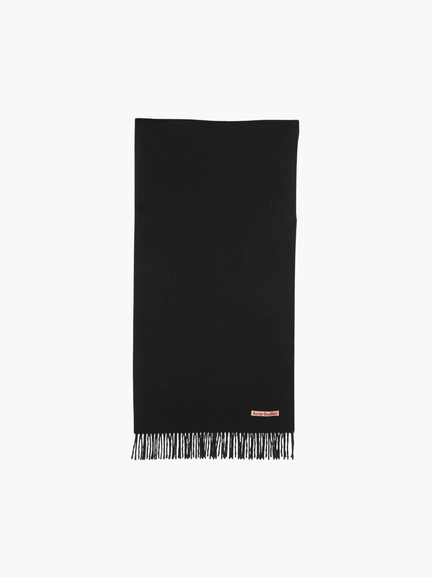 Acne Studios Cashmere Canada Scarf Black