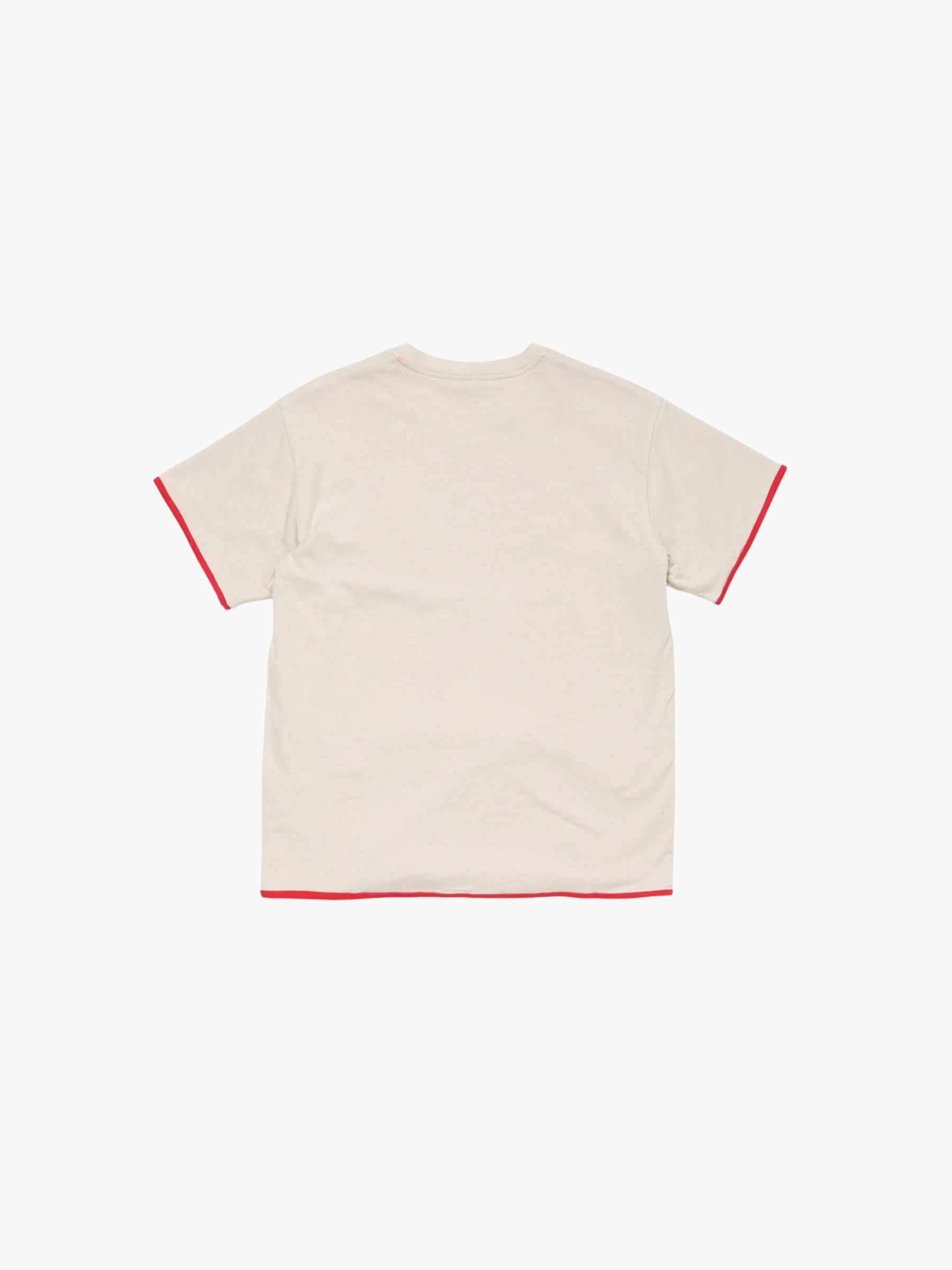 Acne Studios Double Layer Tee White Red