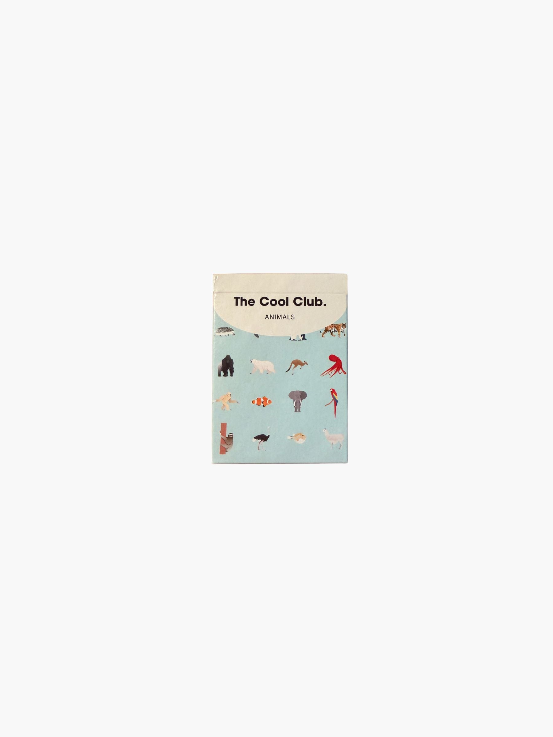 The Cool Club Animals Playing Cards