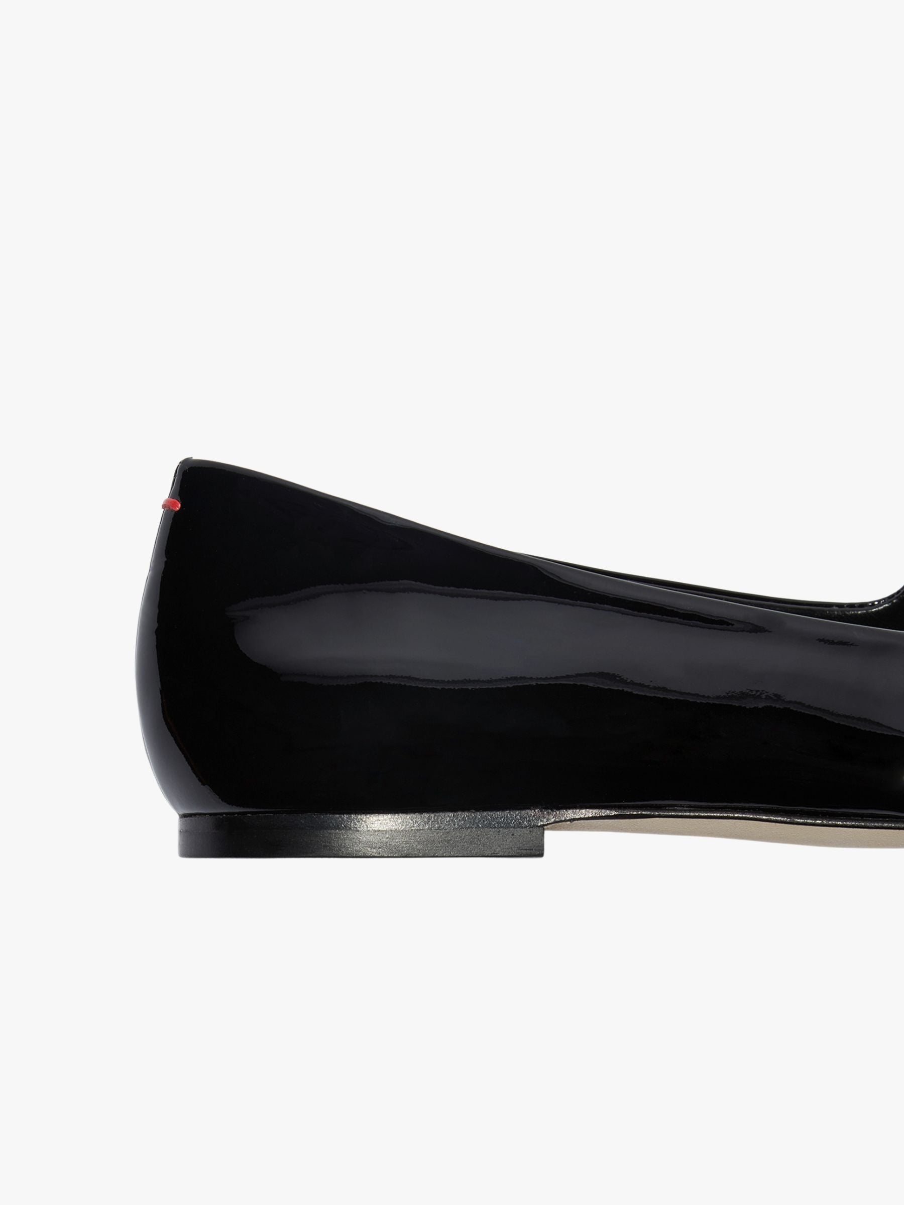 Aeyde Vanna Patent Calf Leather Black