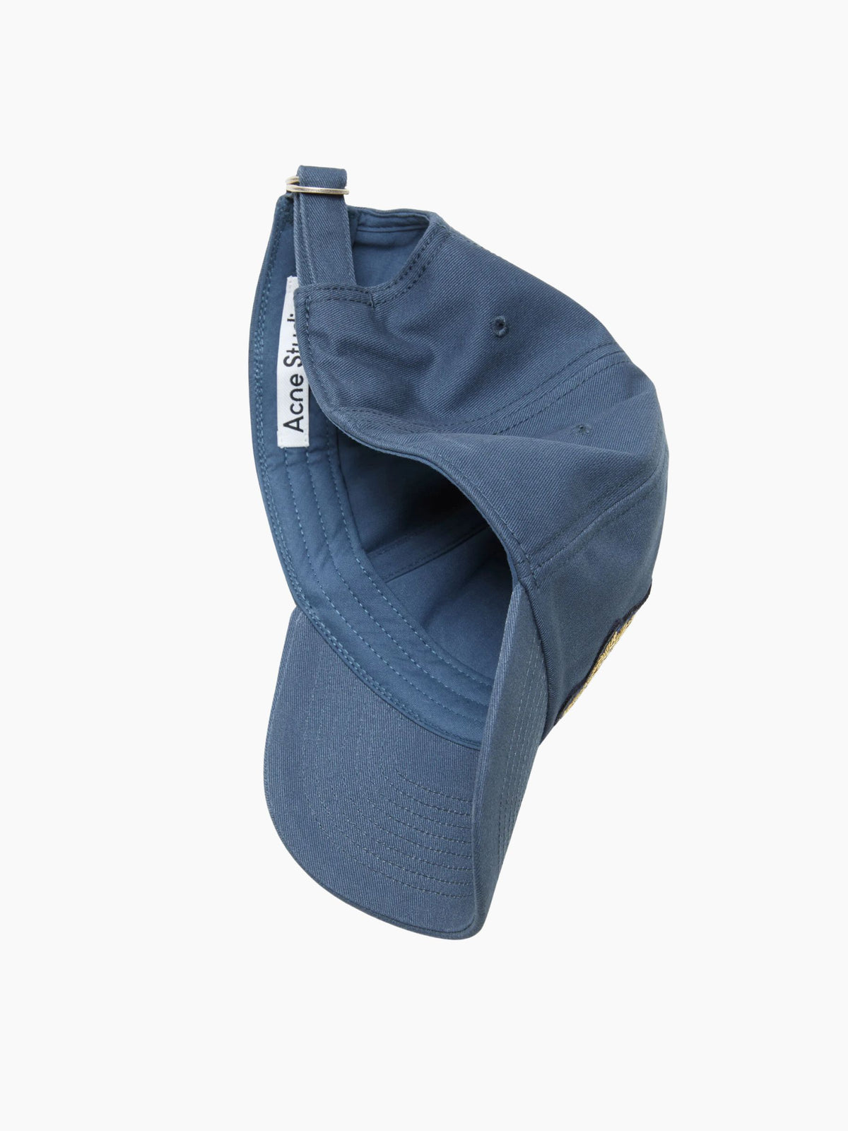 Acne Studios AC-UX-HATS000048 Embroidered Cap Navy Blue