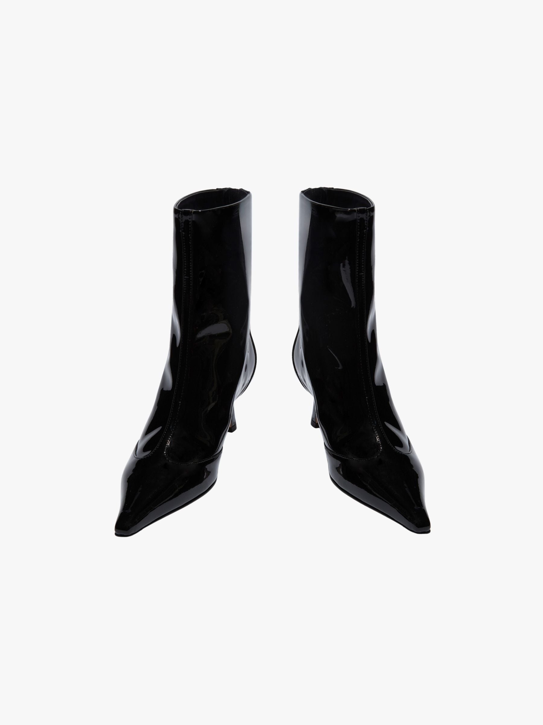 Aeyde Sila Patent Calf Leather Black