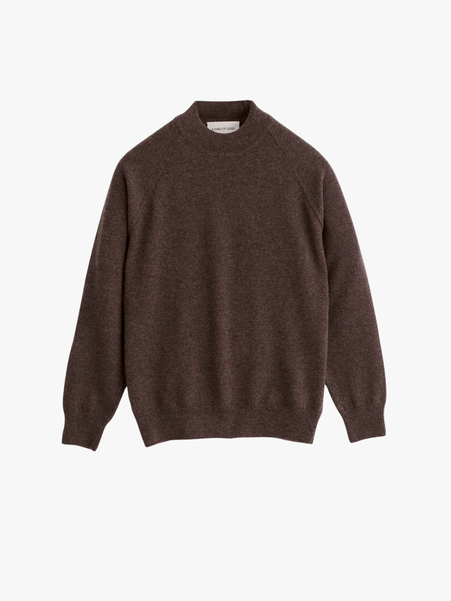 A Kind of Guise Morello Highneck Pullover Brown
