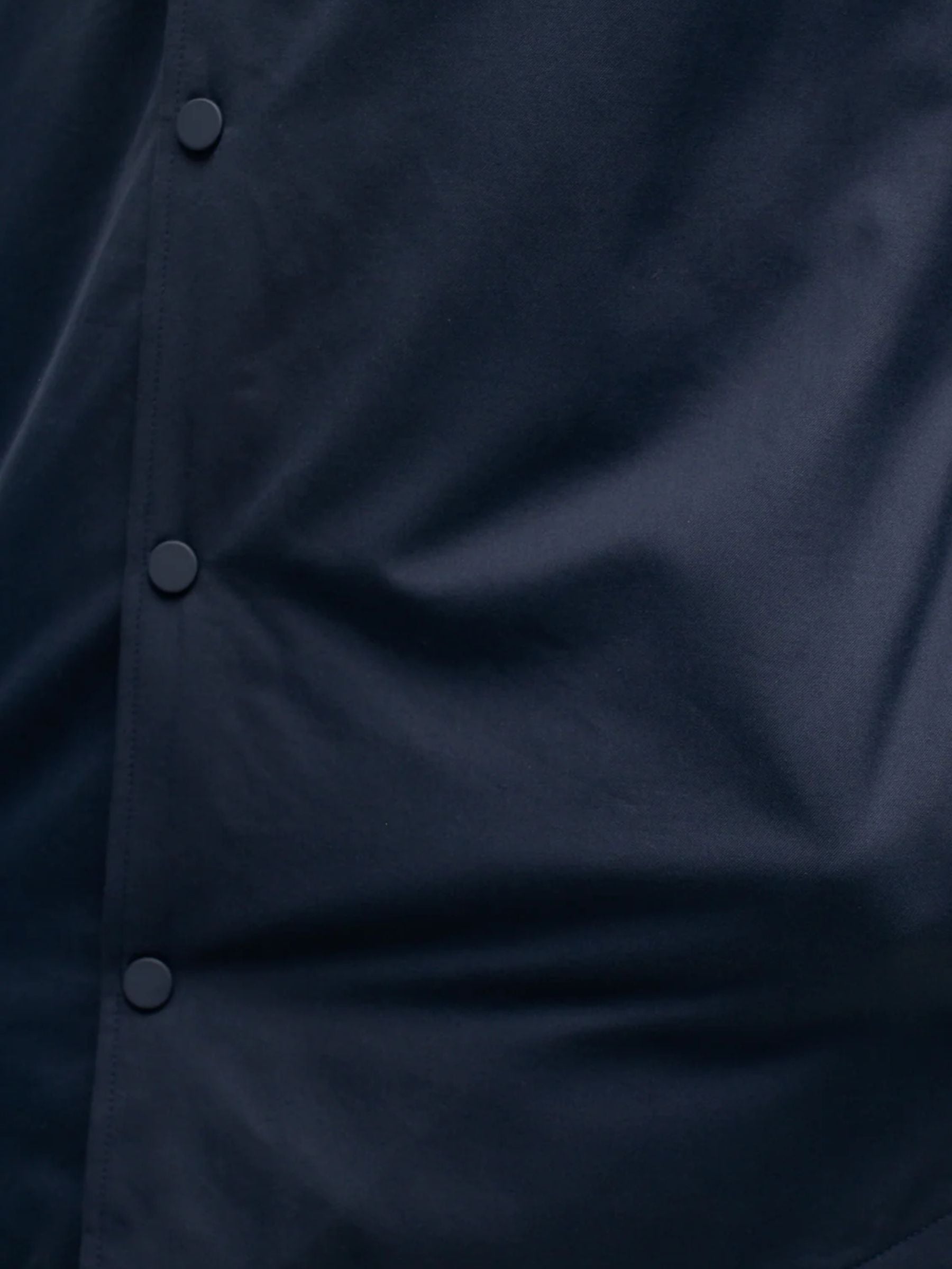 A Kind Of Guise Olkay Quilted Overshirt Navy