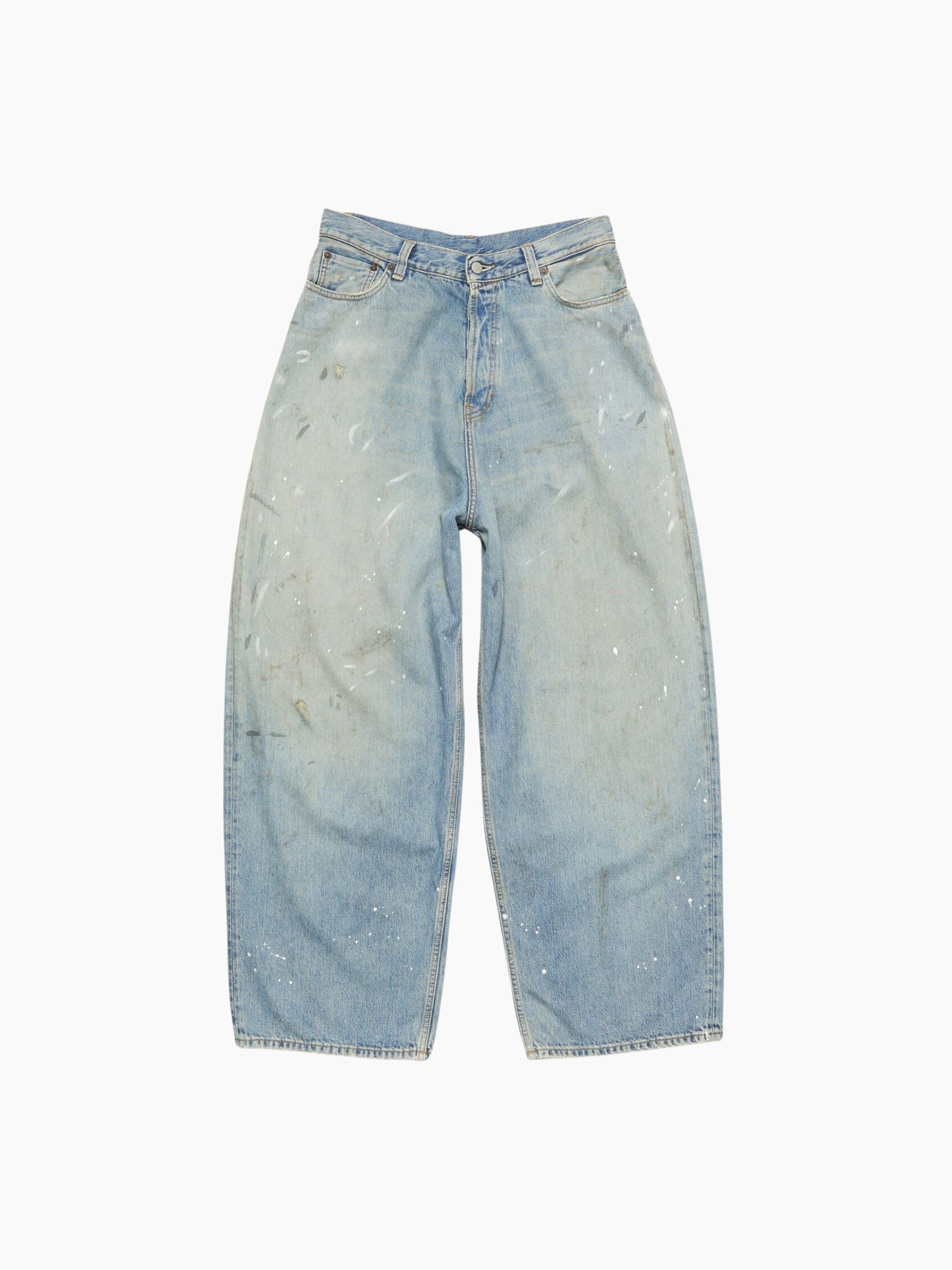 Acne Studios 2023 U Trafalgar Denim Pants Light Blue