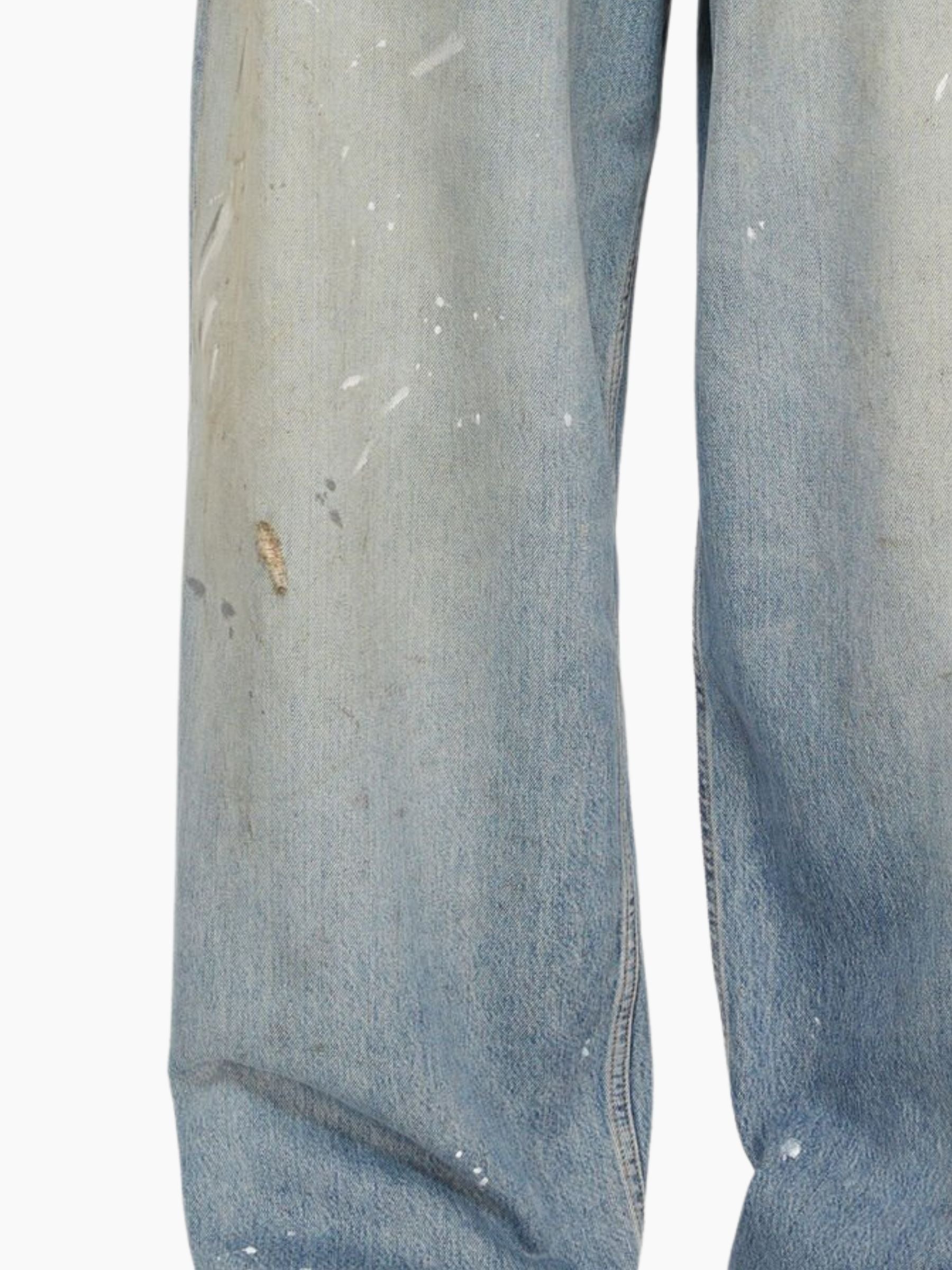 Acne Studios 2023 U Trafalgar Denim Pants Light Blue