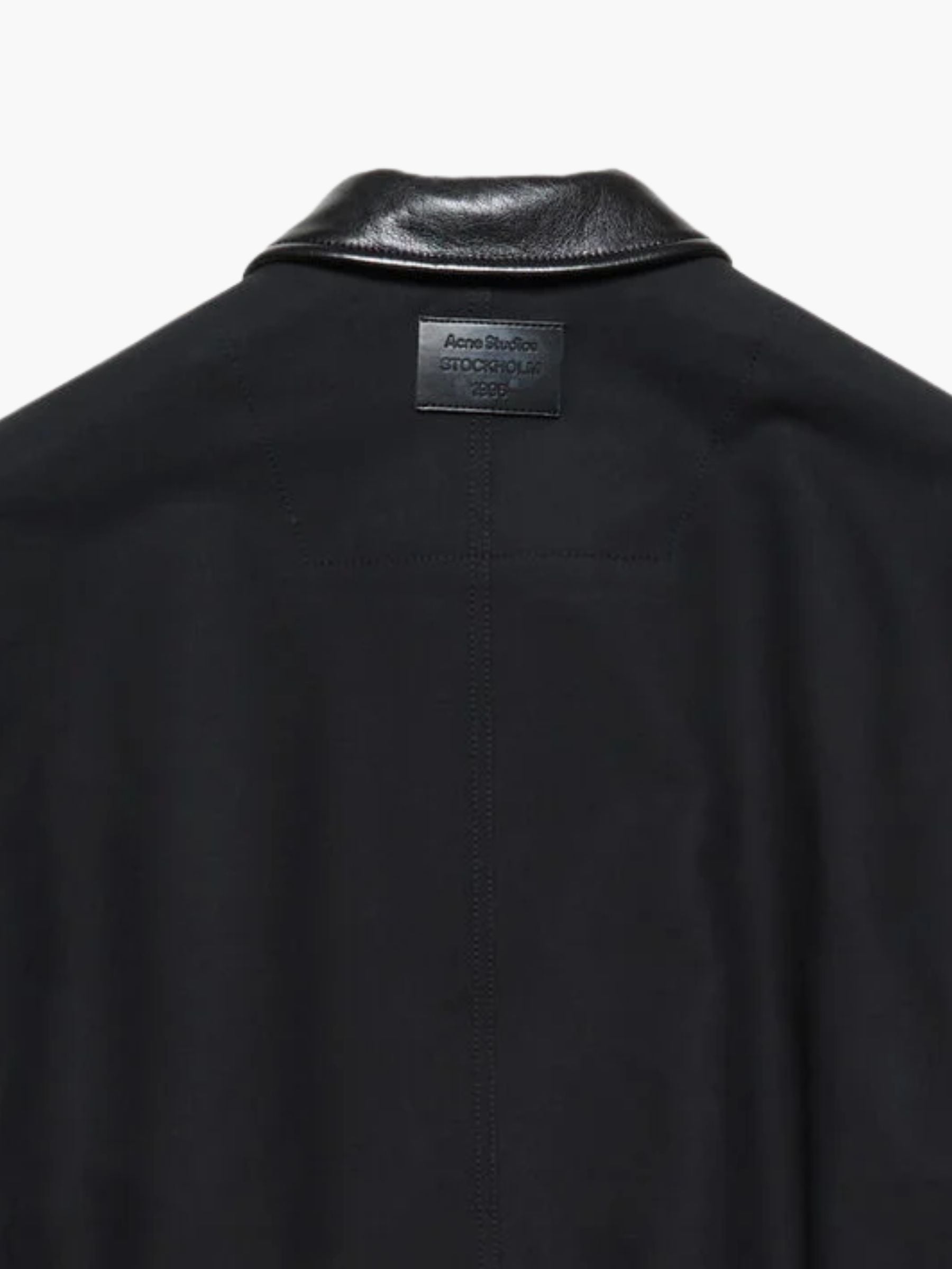 Acne Studios MN-OUTW001243 Ballon Jacket Black