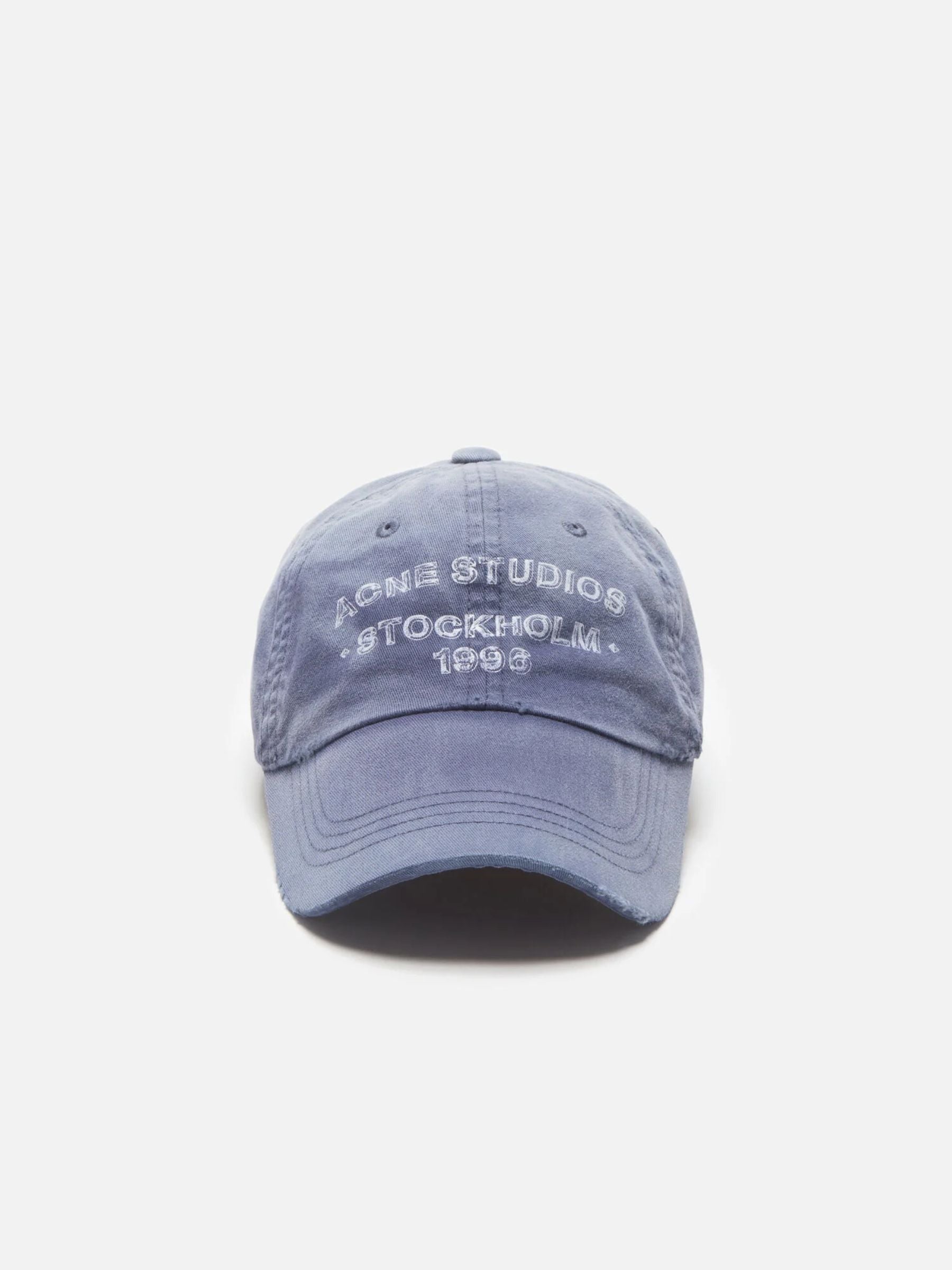 Acne Studios UX-HATS000392 Logo Cap Navy