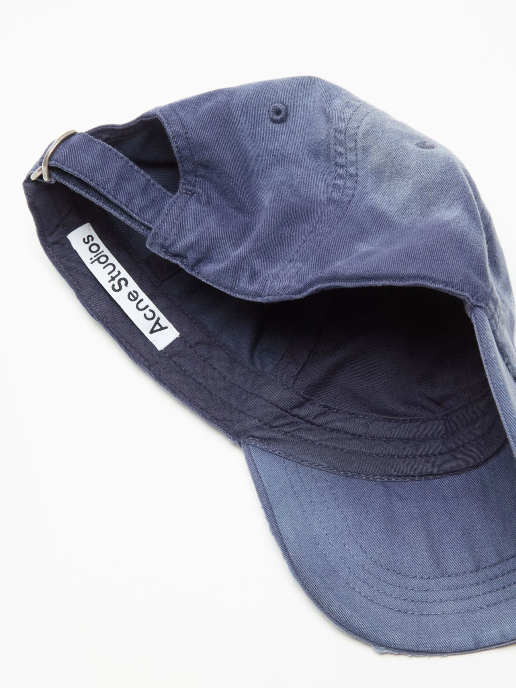 Acne Studios UX-HATS000392 Logo Cap Navy