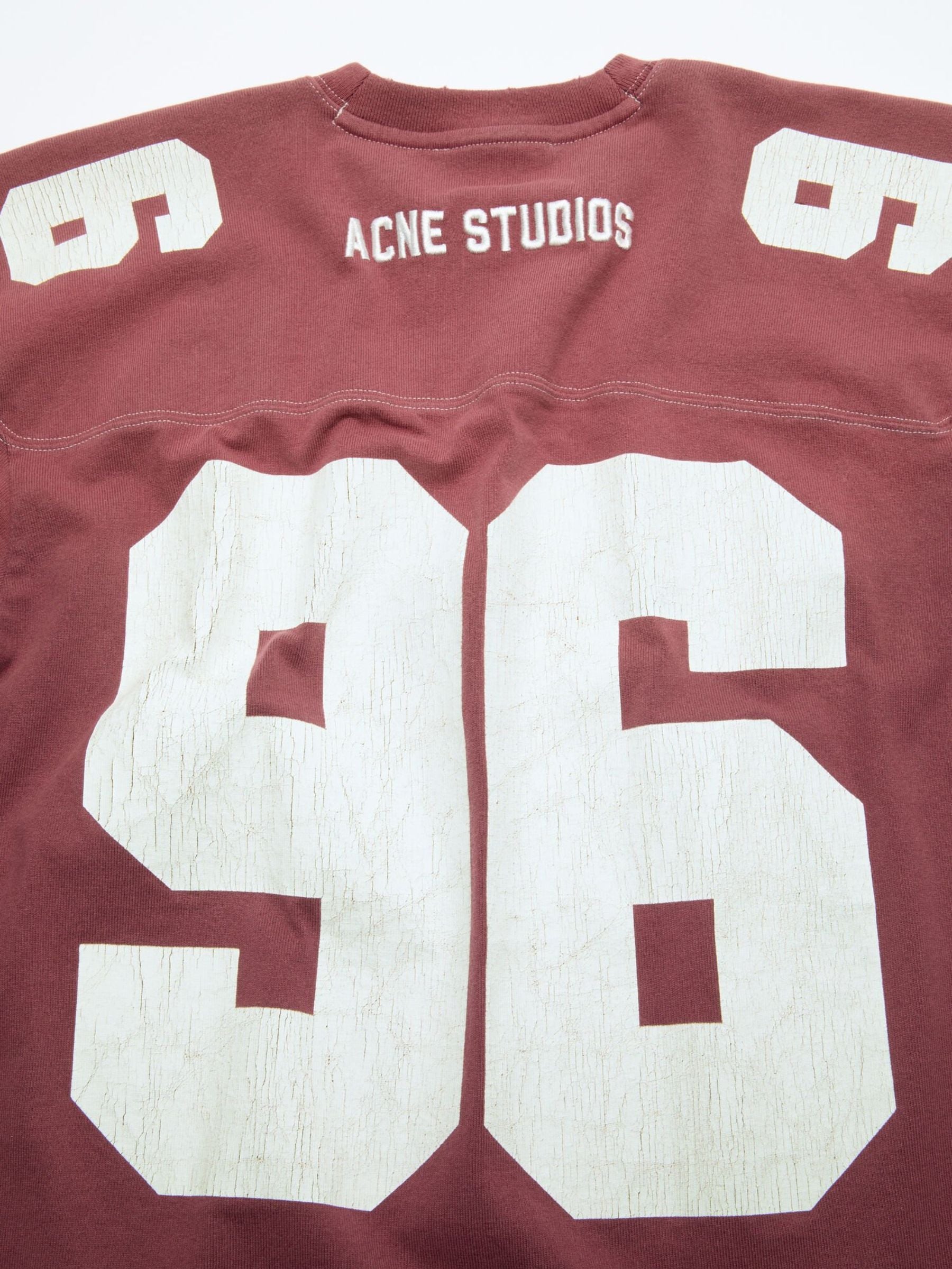 Acne Studios UX-TSHI000024 Tee Faded Red