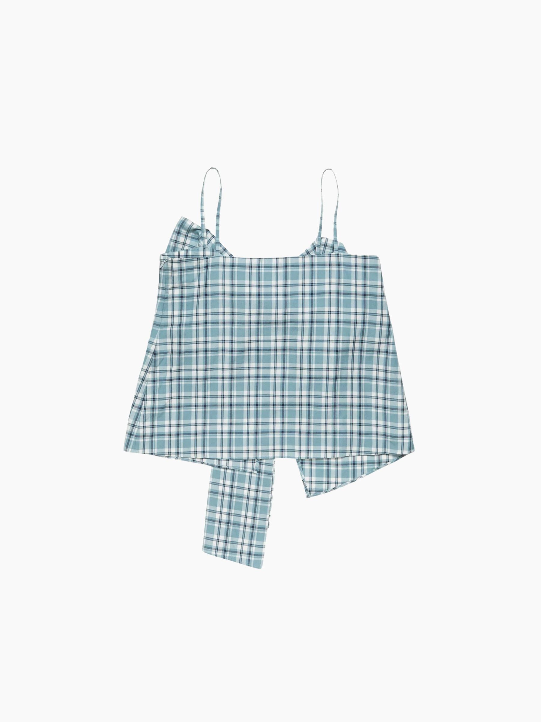 Acne Studios WN-BLOU000030 Top Blue White
