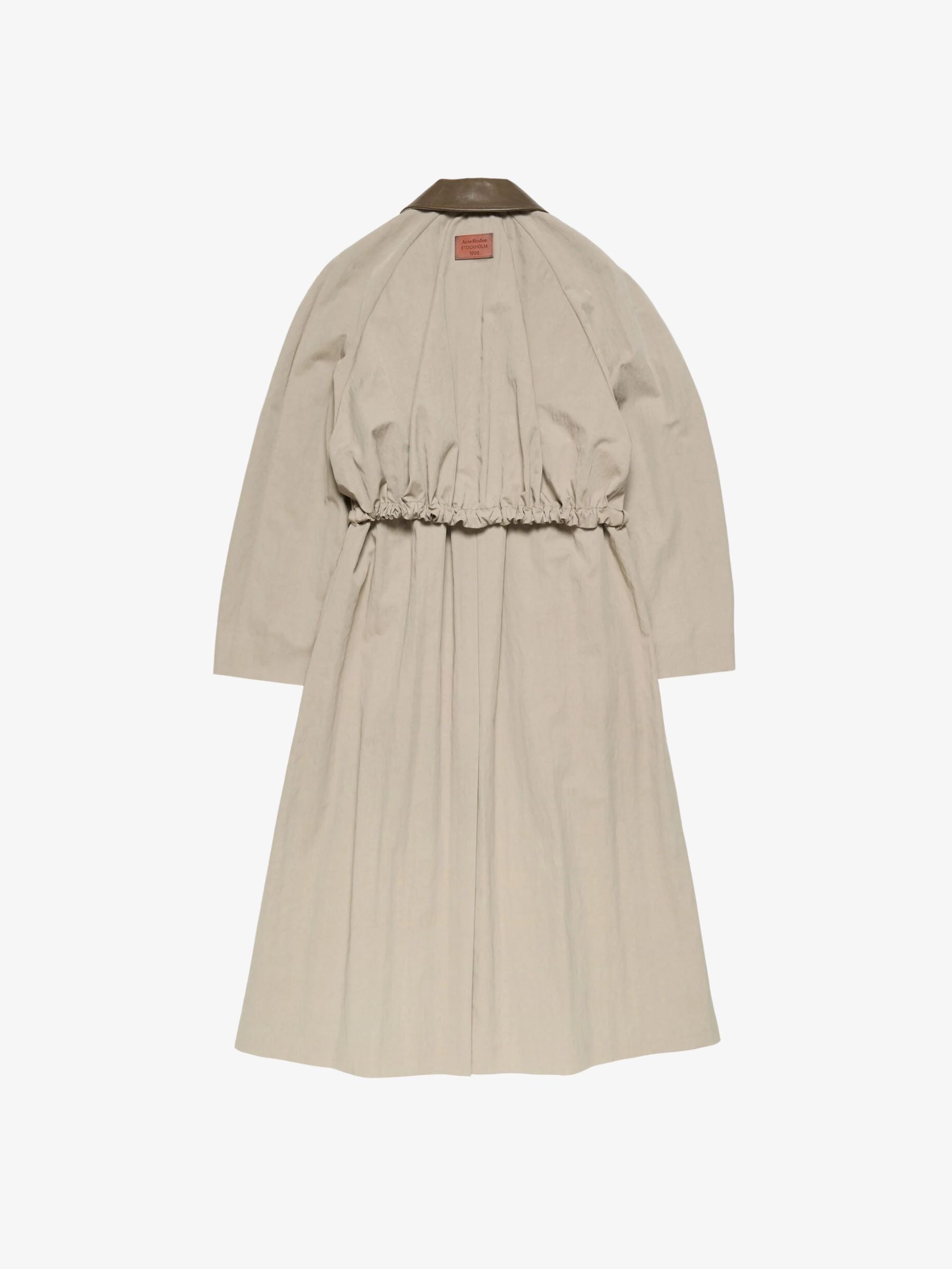 Acne Studios WN-OUTW001150 Trench Coat Khaki Grey