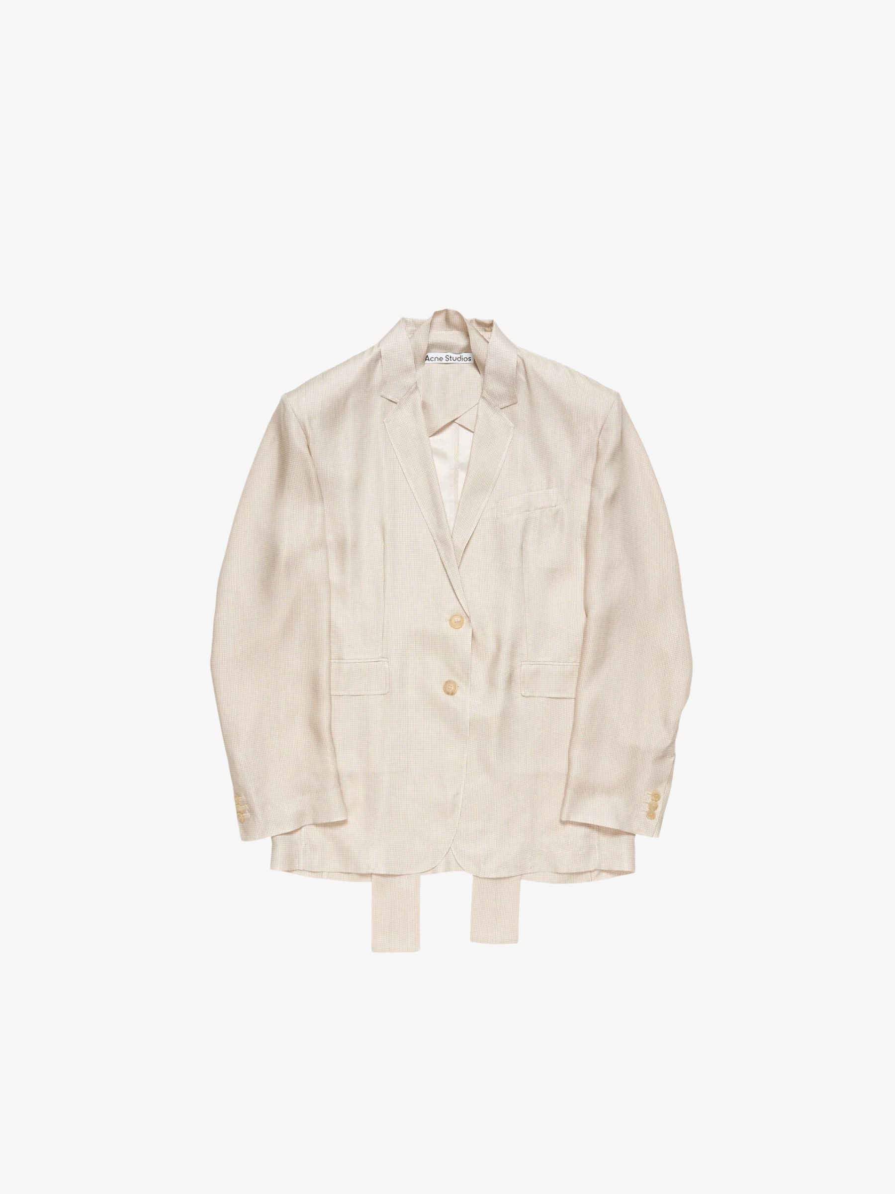 Acne Studios WN-SUIT000021 Jacket Beige Multi