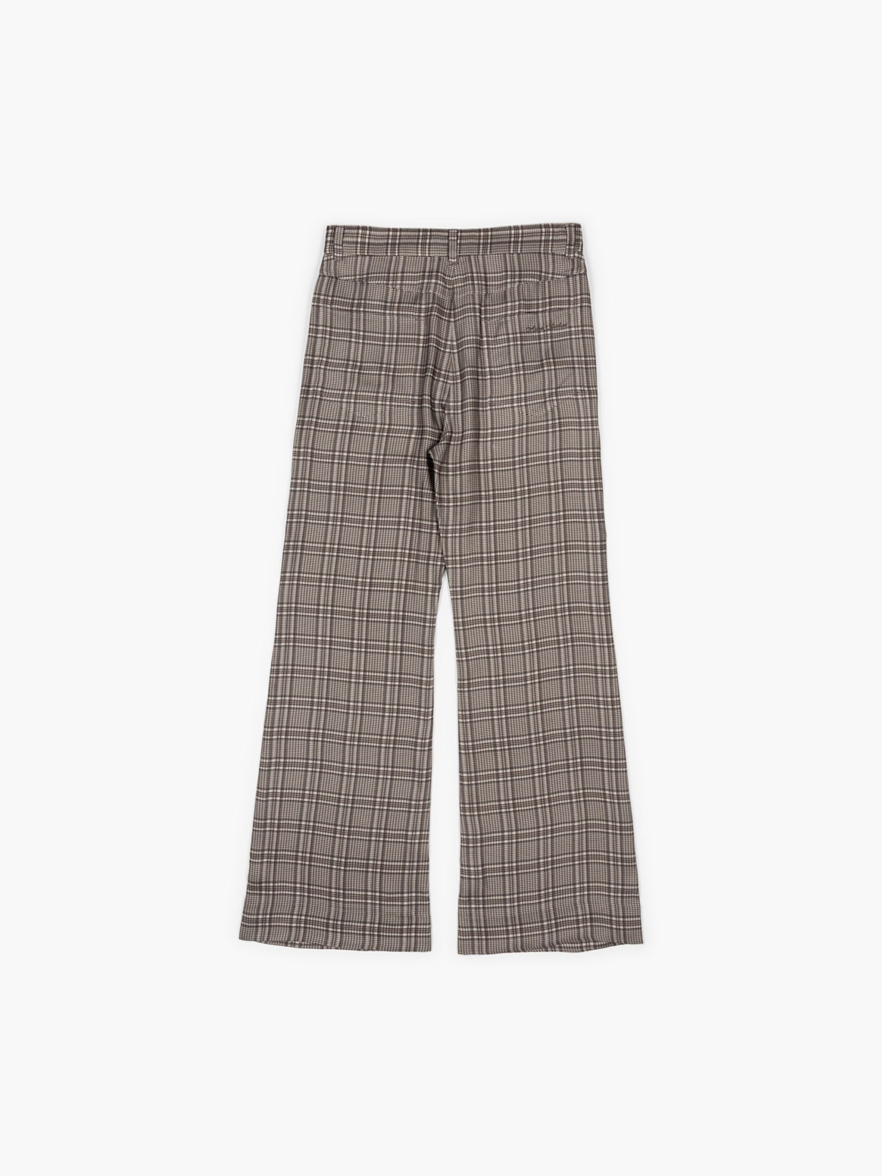 Acne Studios WN-TROU001487 Pants Check Dark Grey