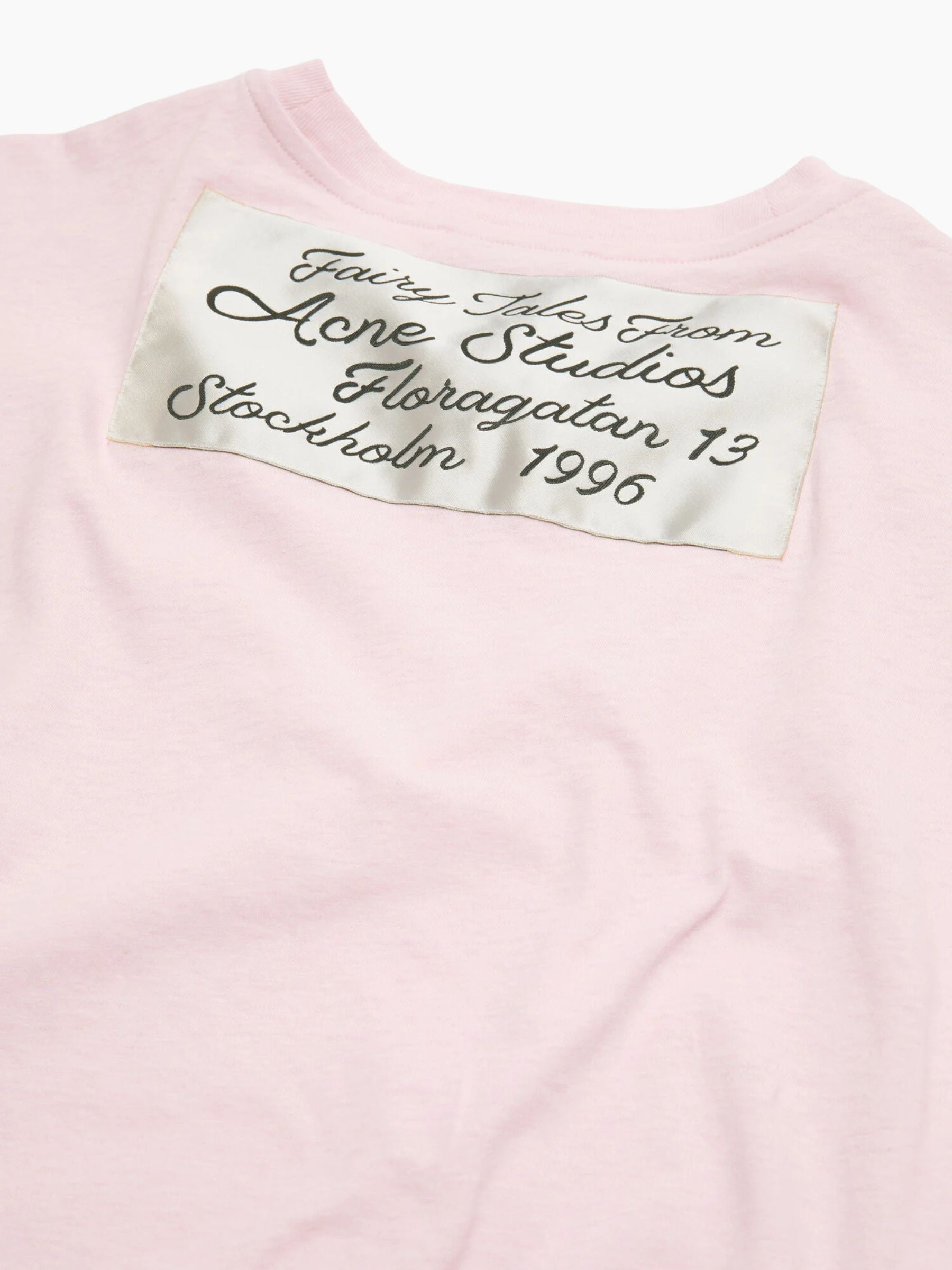 Acne Studios WN-TSHI000869 Tee Baby Pink
