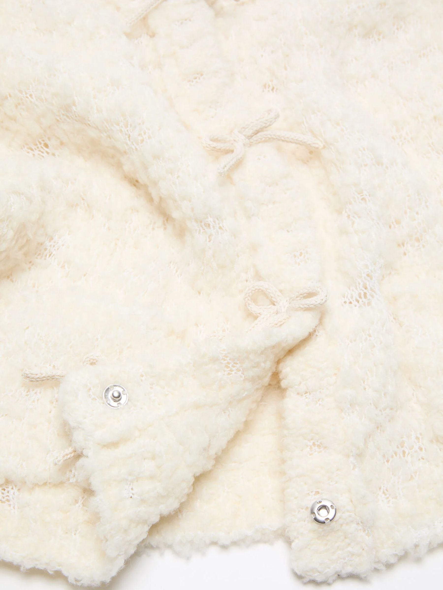 Acne Studios WN-KNIT000824 Cardigan White