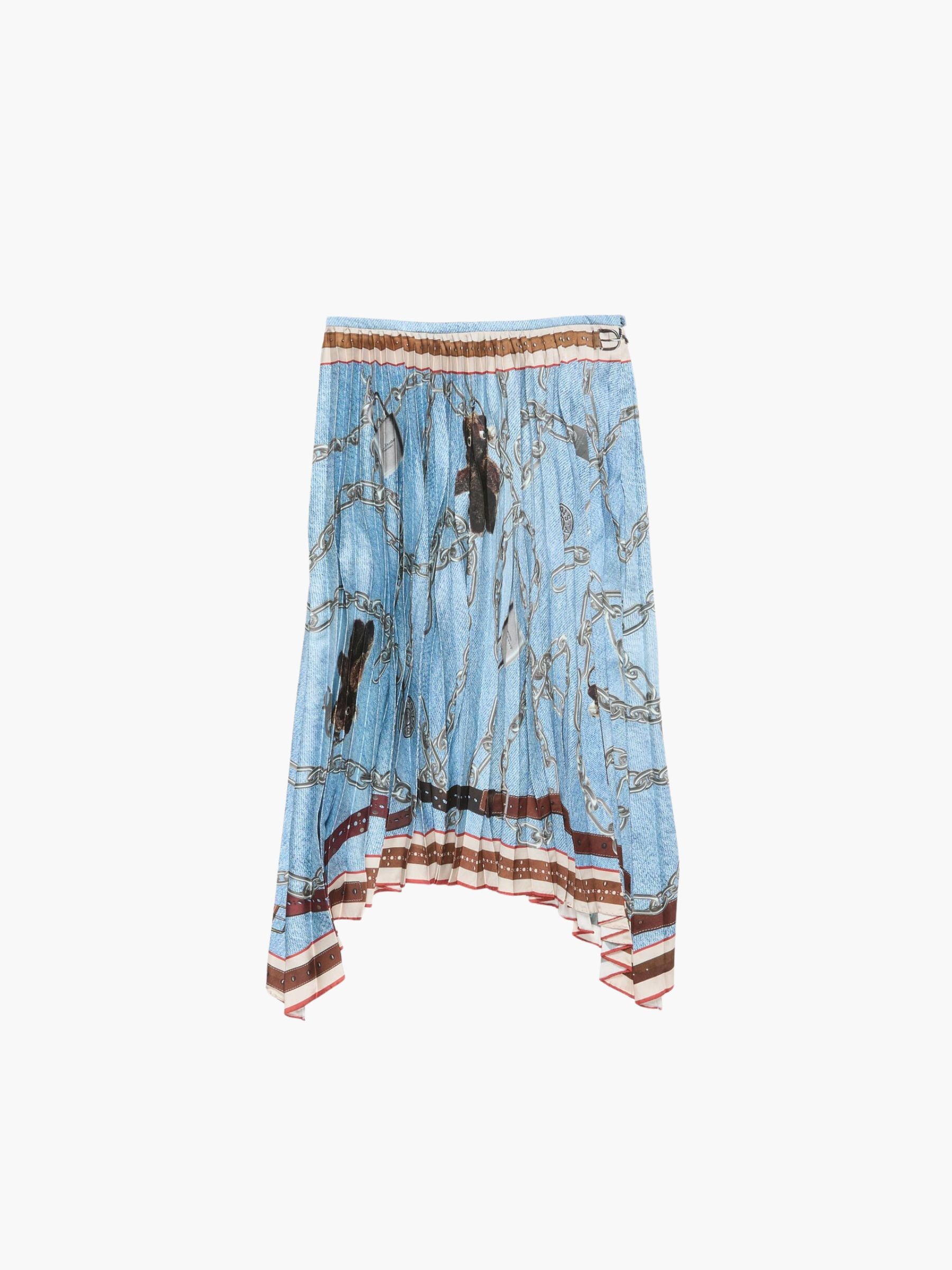 Acne Studios WN-SKIR000912 Skirt Teddy Denim Blue