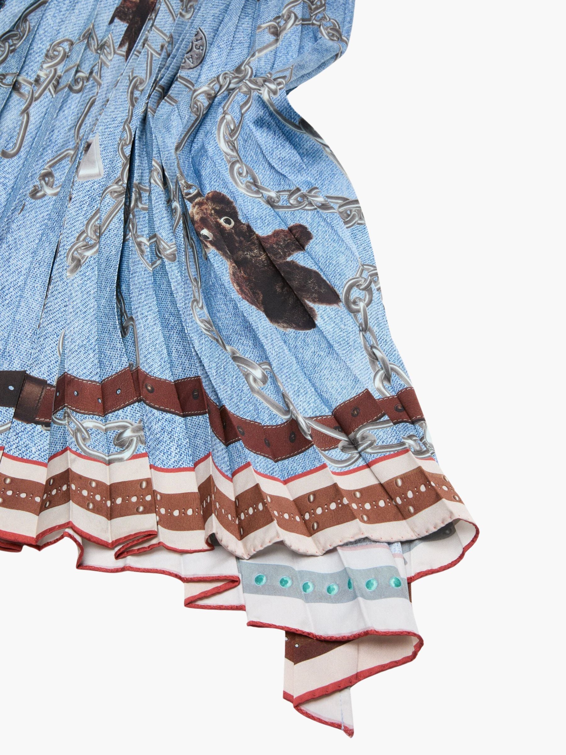 Acne Studios WN-SKIR000912 Skirt Teddy Denim Blue