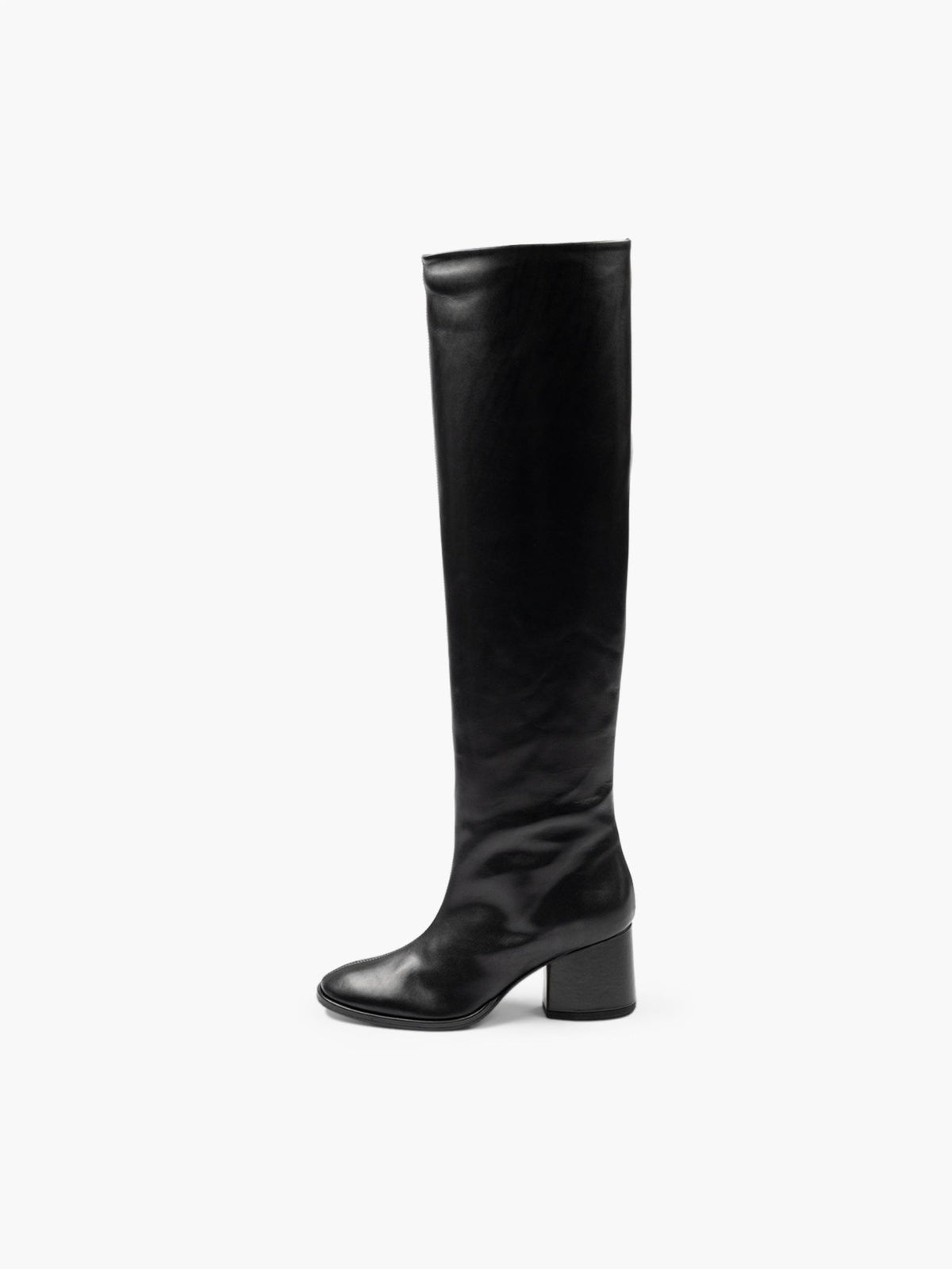Aeyde Almut Calf Leather Boots Black