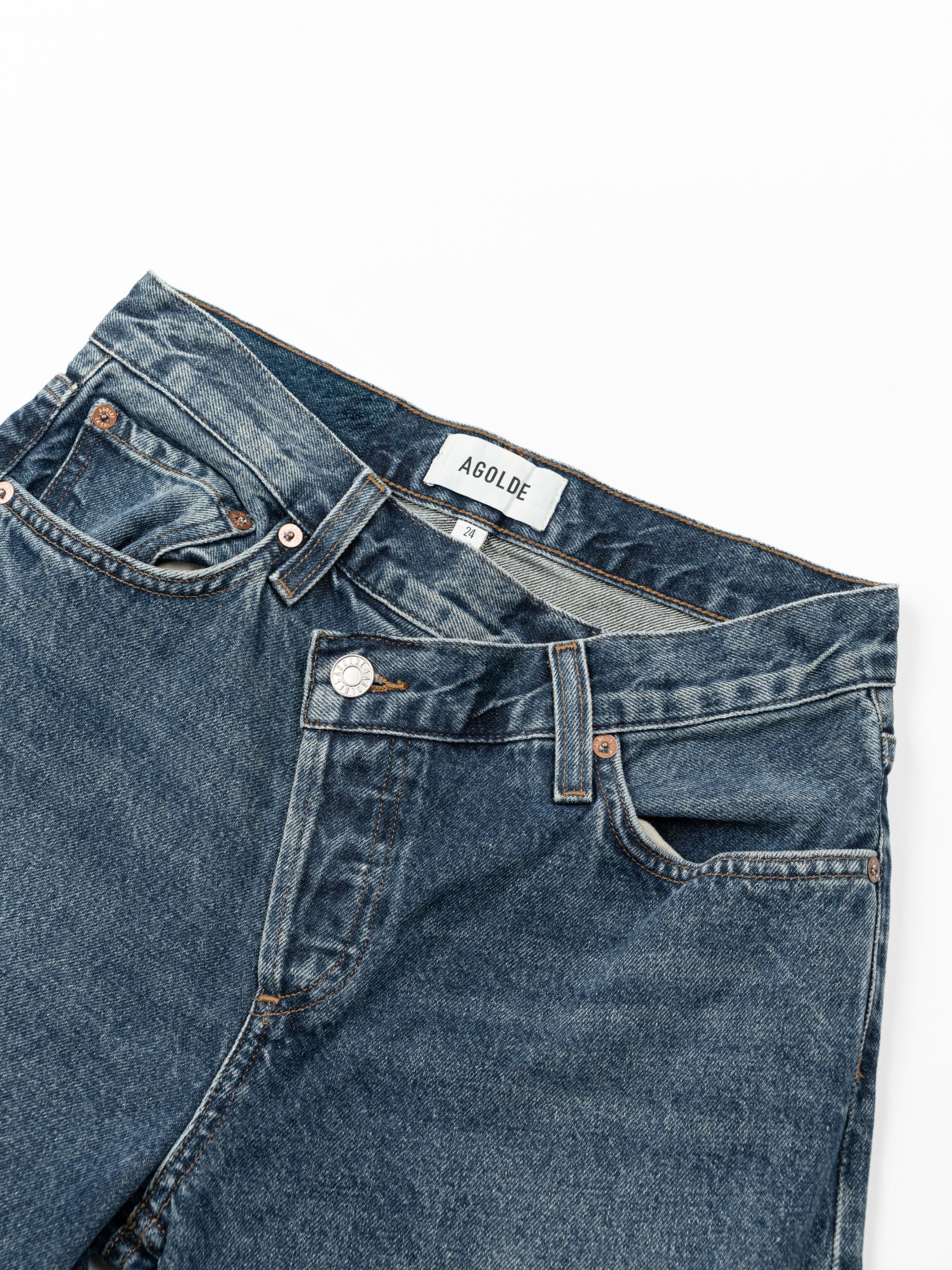 Agolde Arc Criss Cross Jean Pants Form
