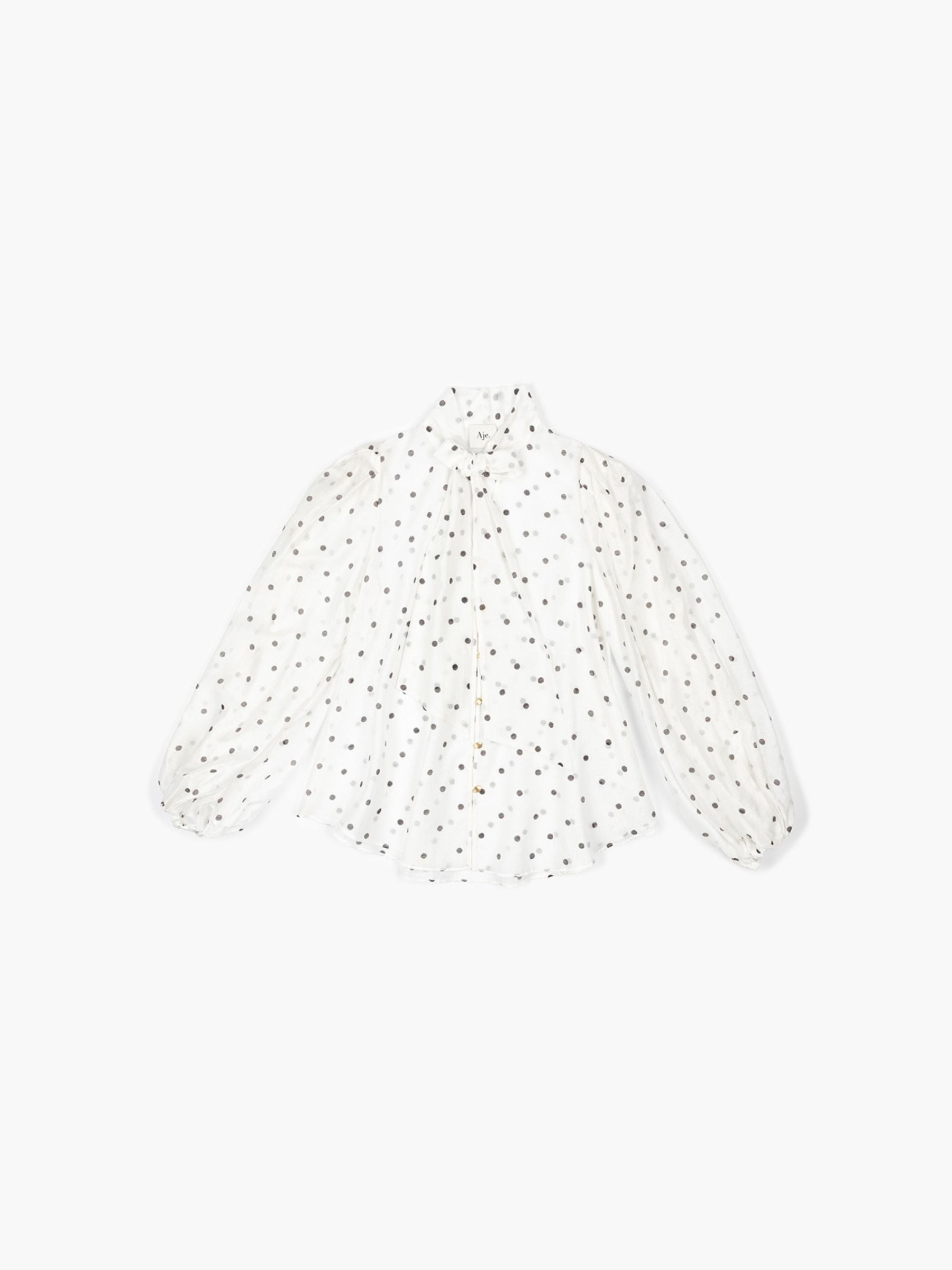 Aje Amily Blouse Polka Dot