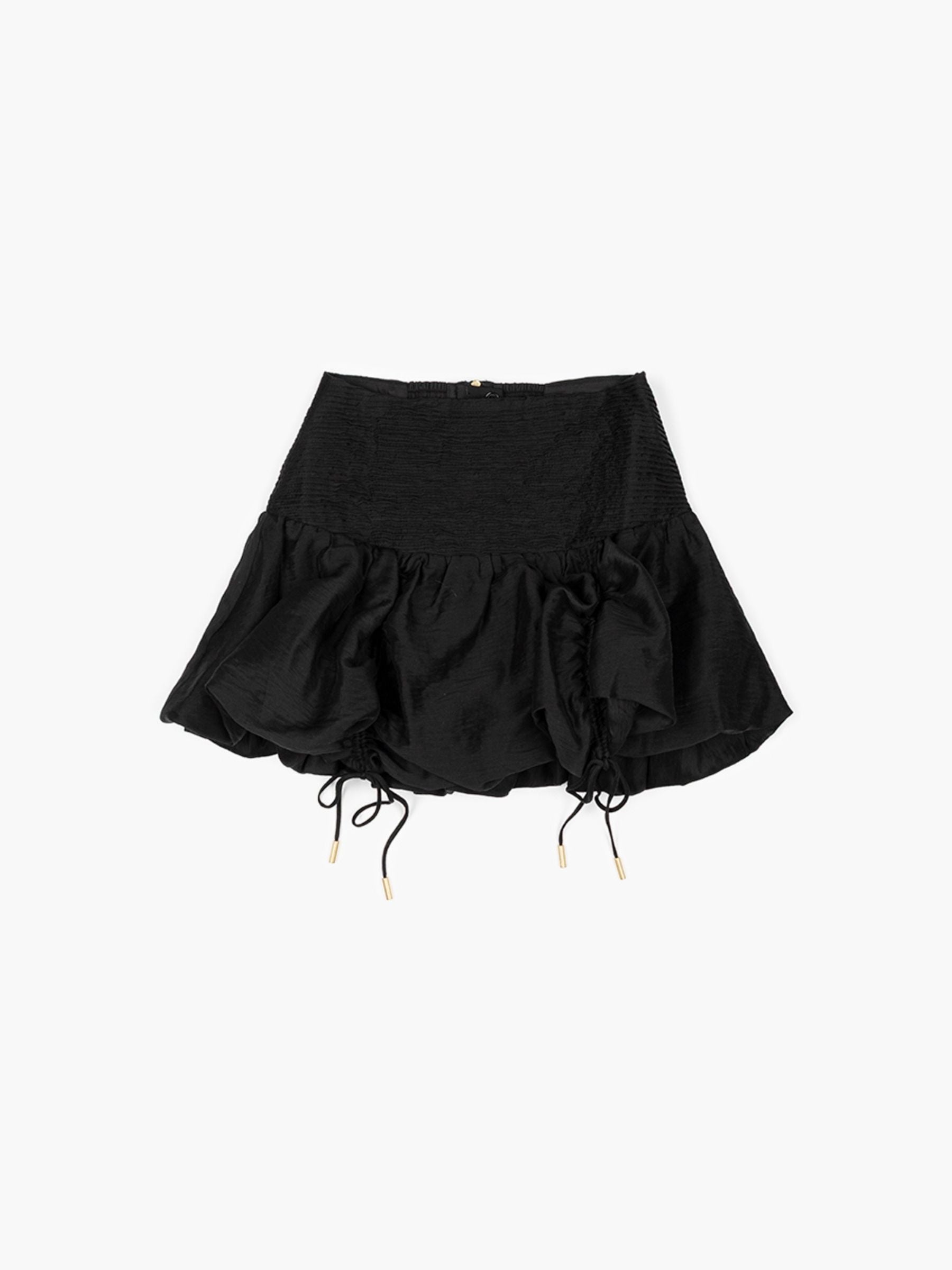 Aje Contour Mini Skirt Black