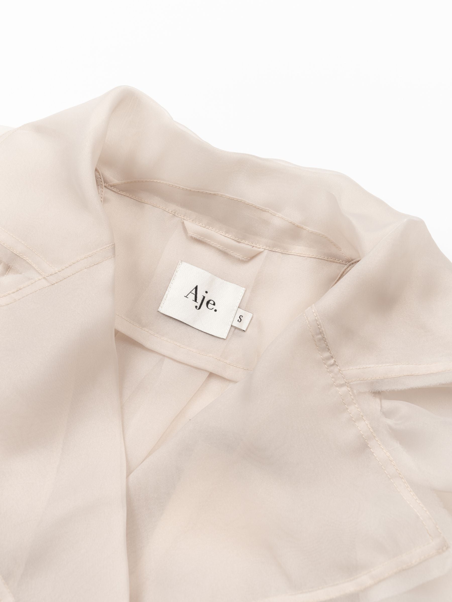 Aje Renew Jacket Coconut Cream