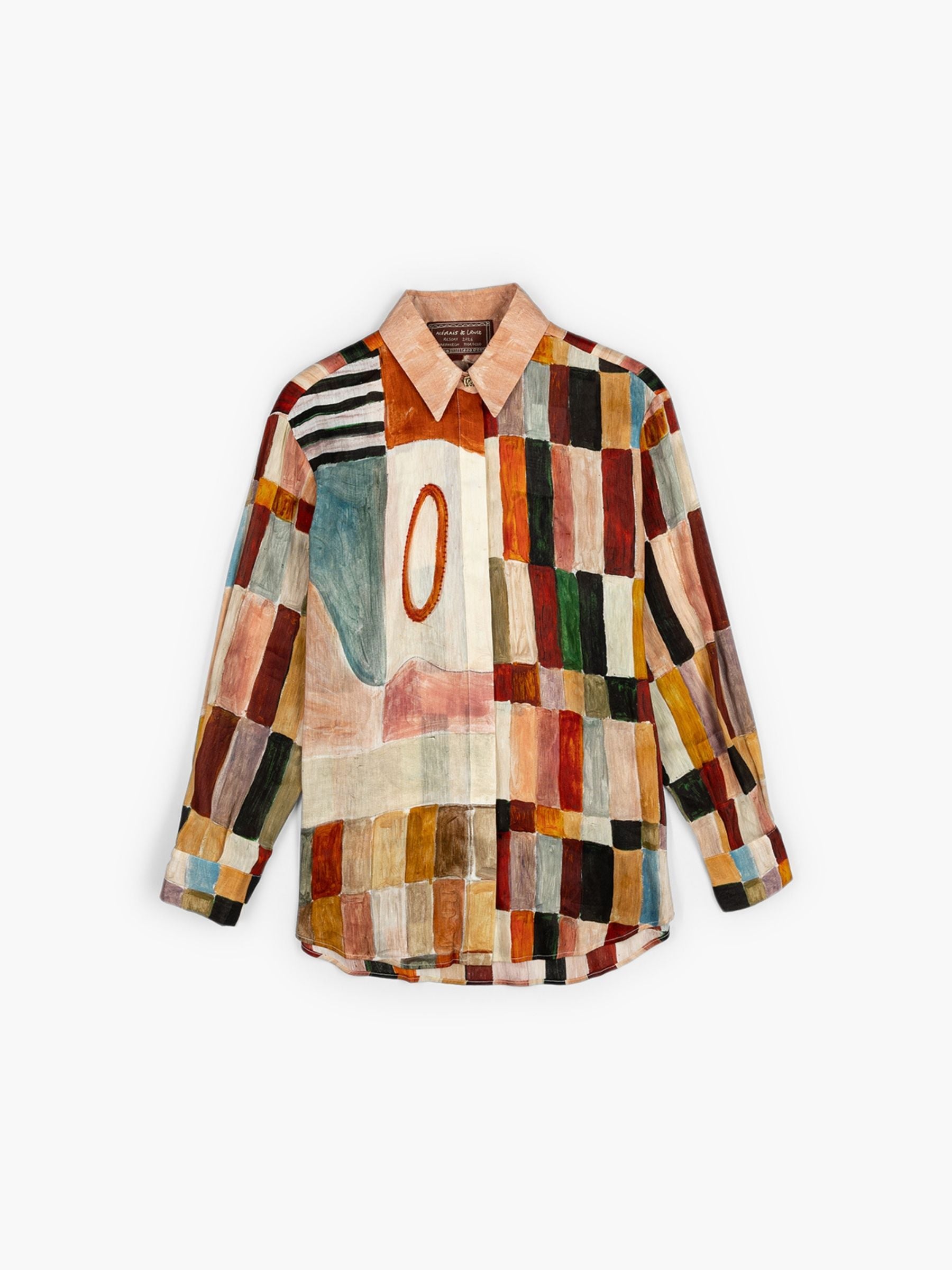 Alemais x LRNCE Majorelle Blouse Multi