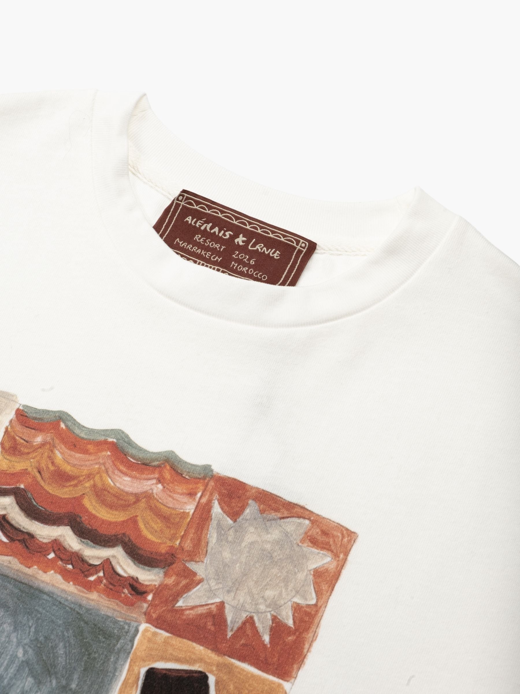 Alemais x LRNCE Michelle Classic Tee Cream