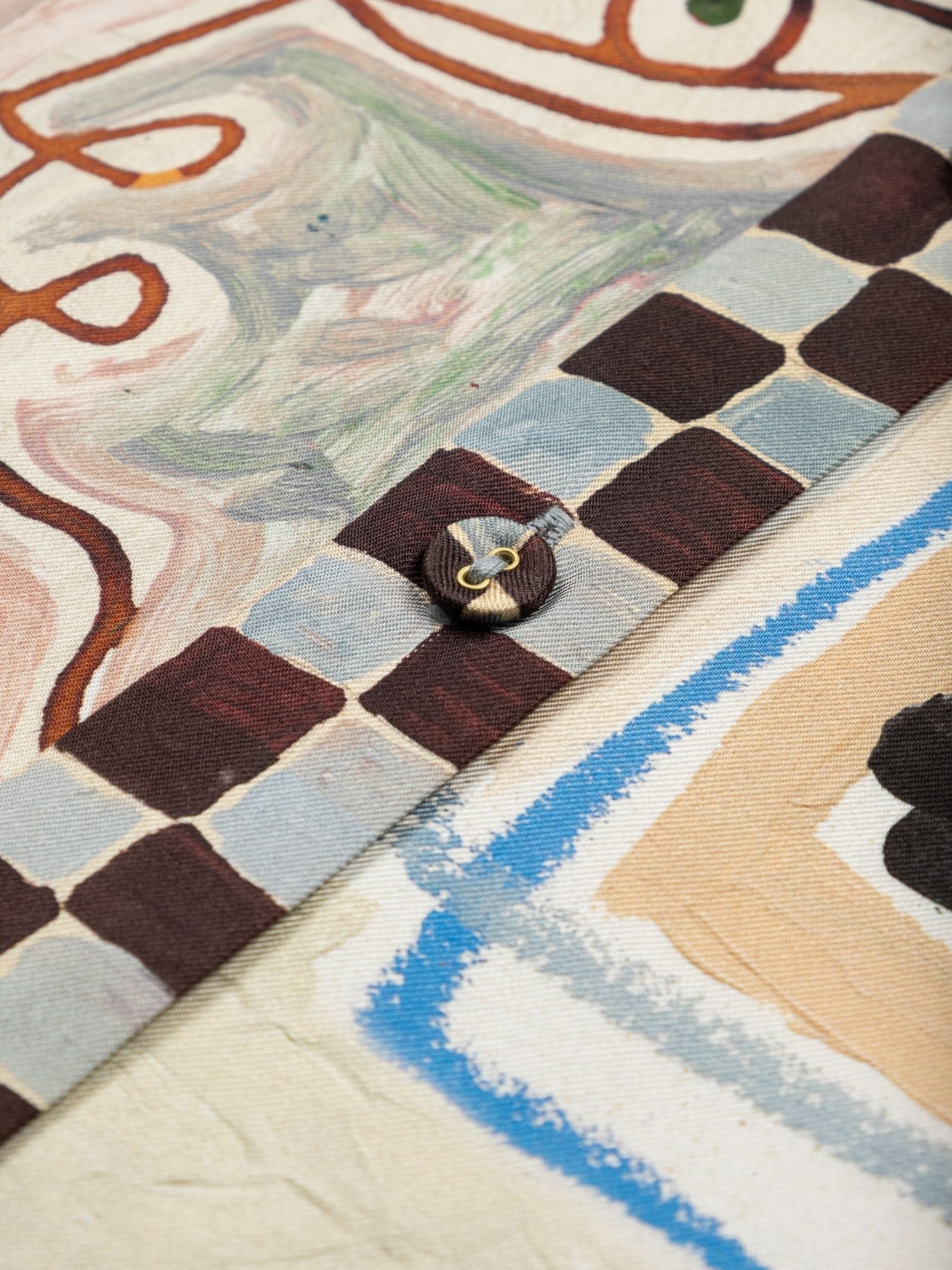 Alemais x LRNCE Michelle Silk Blouse Multi