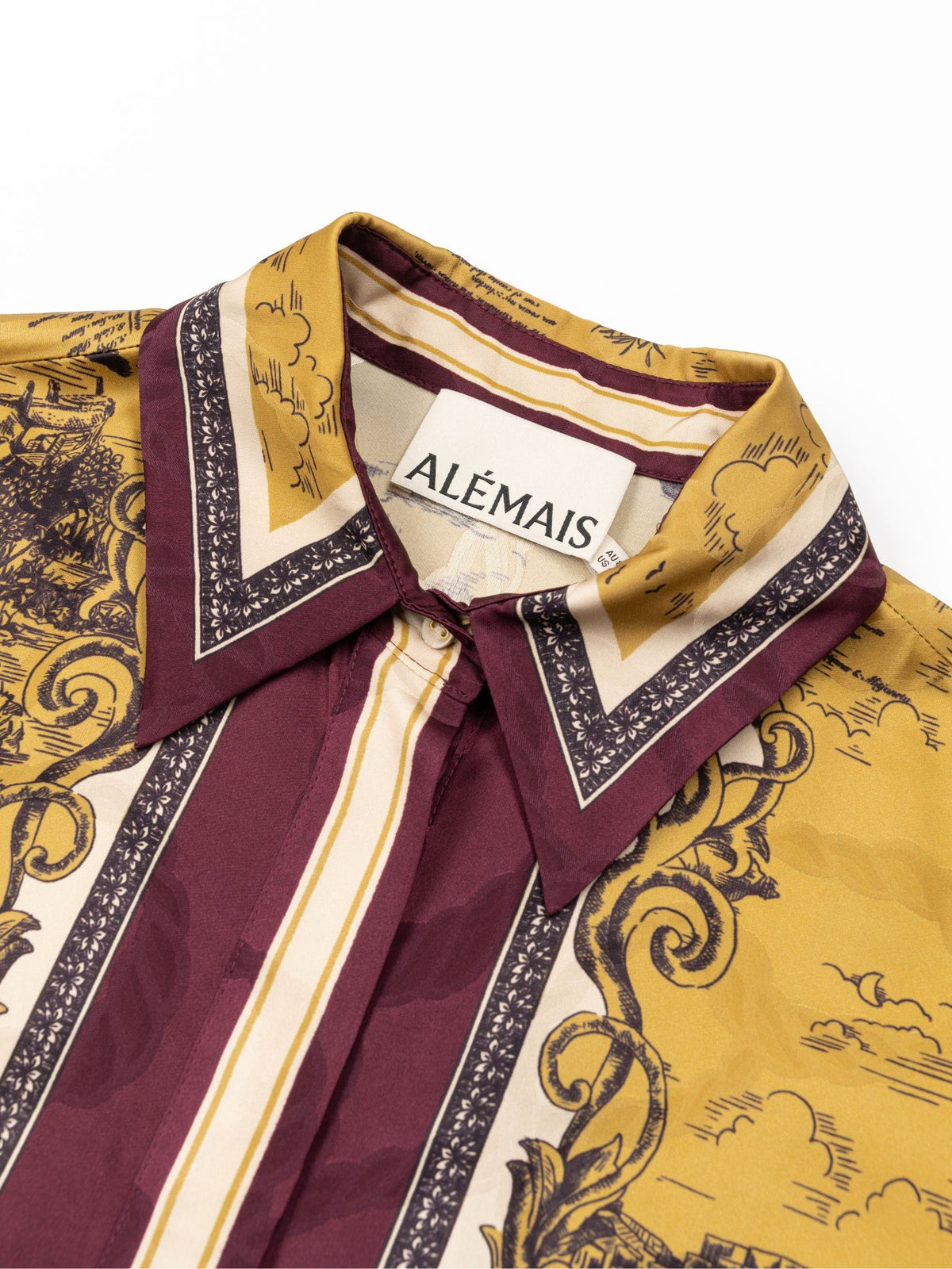 Alemais Martos Shirt Gold