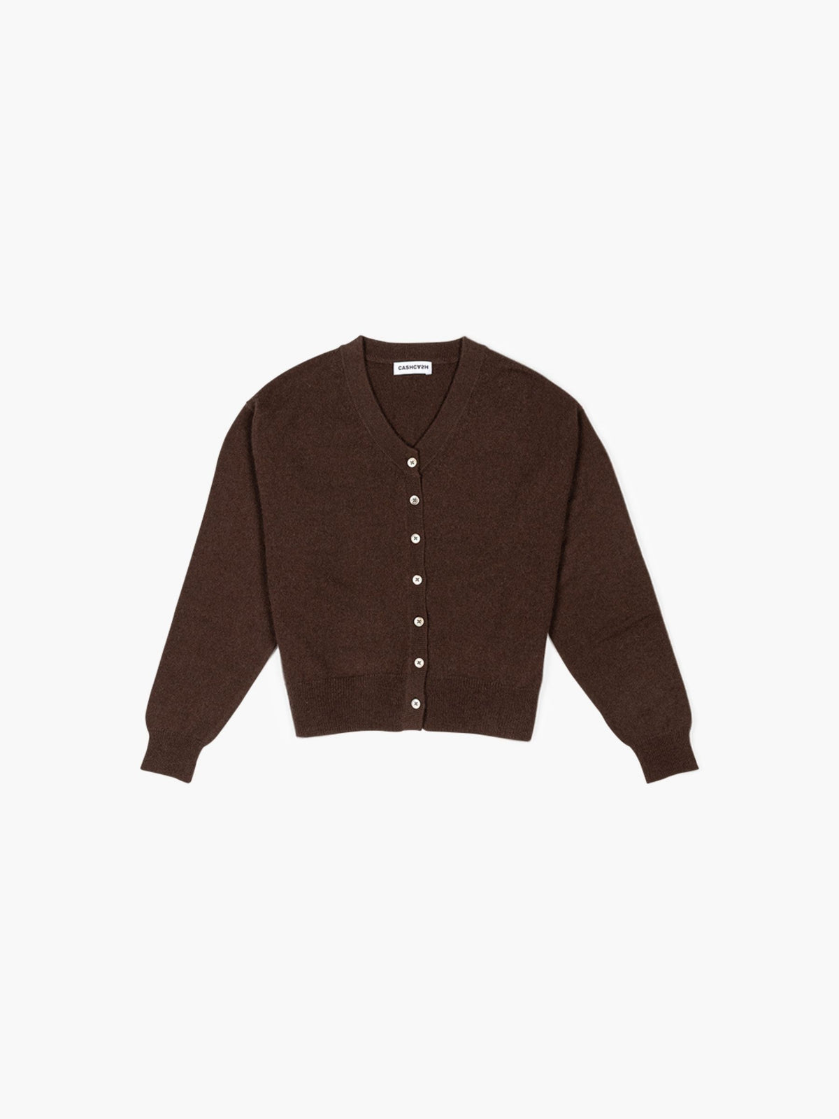 Cashcash Muse Cashmere Cardigan Marron