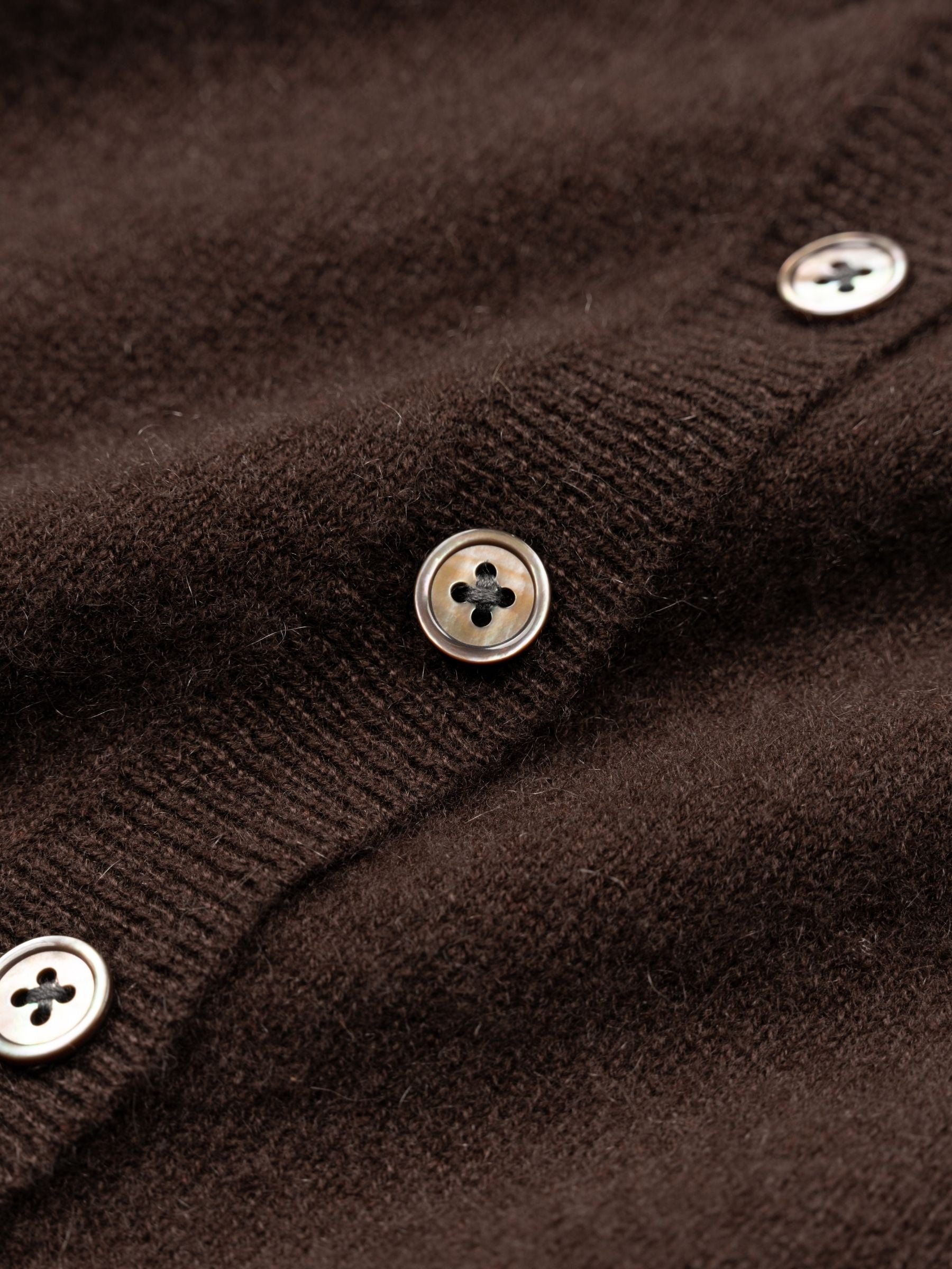 Cashcash Muse Cashmere Cardigan Marron