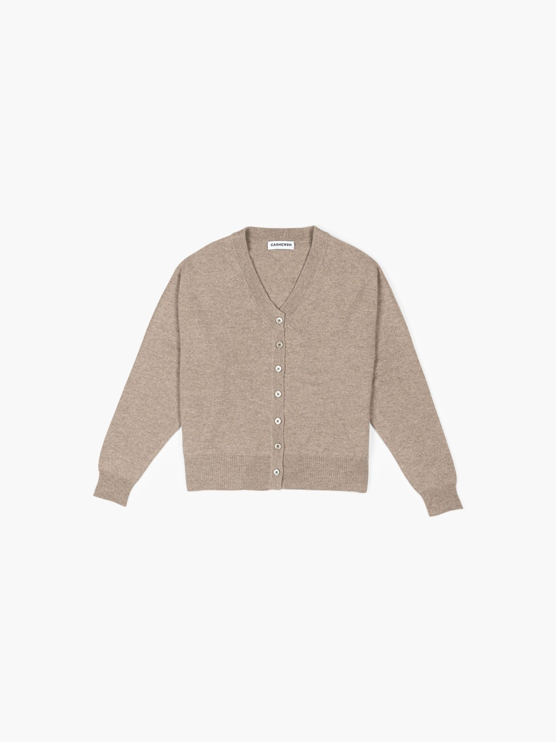 Cashcash Muse Cashmere Cardigan Sand