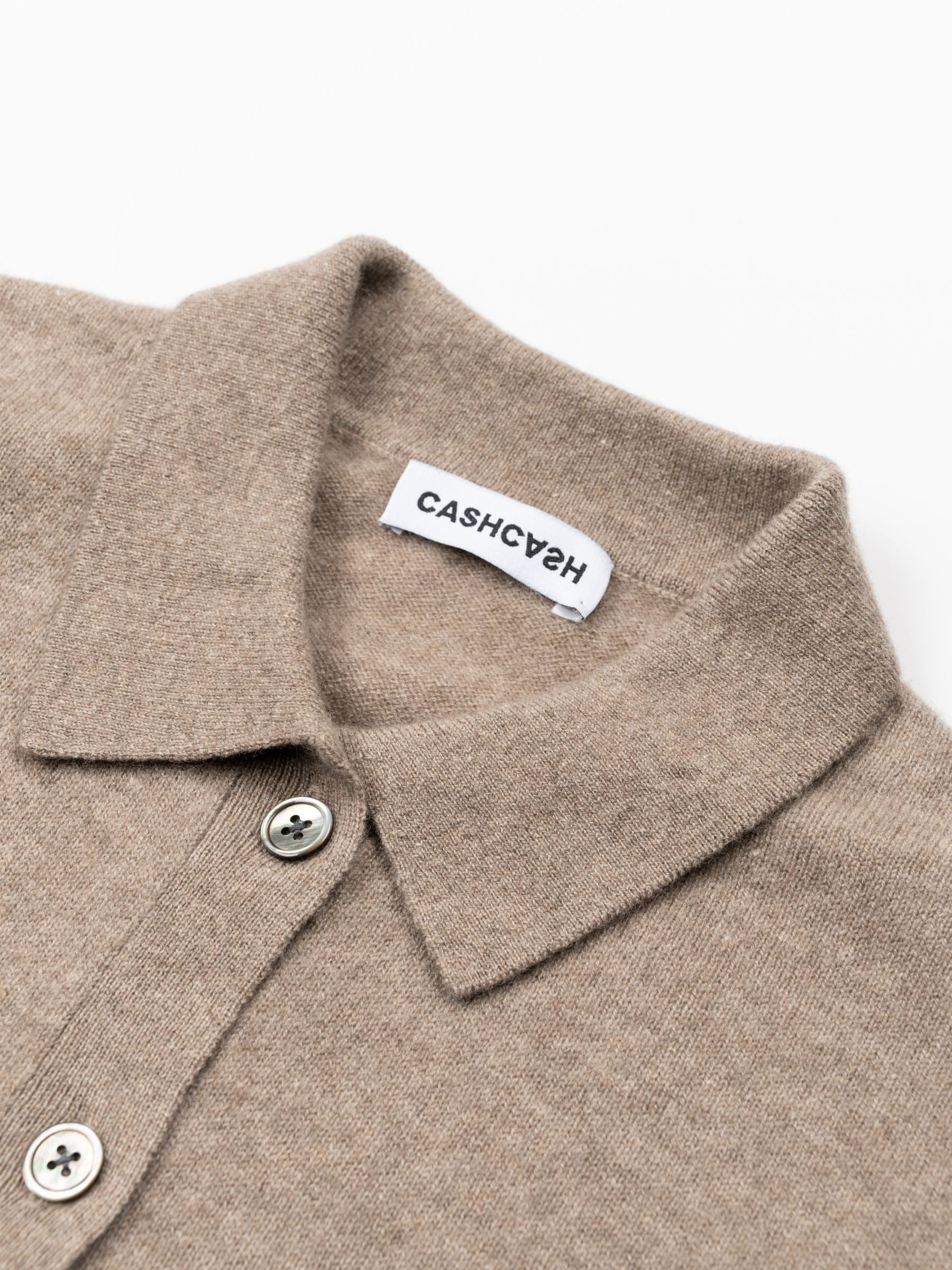 Cashcash Perfect Cashmere Shirt Sand