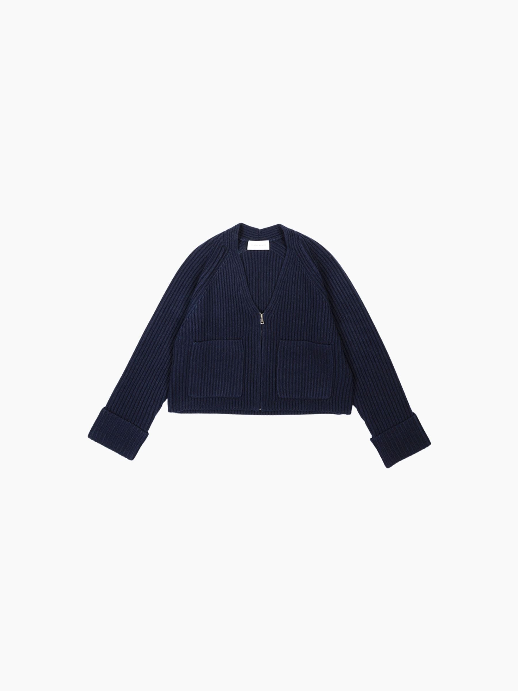 Christian Wijnants Kavari Cardigan Dark Marine