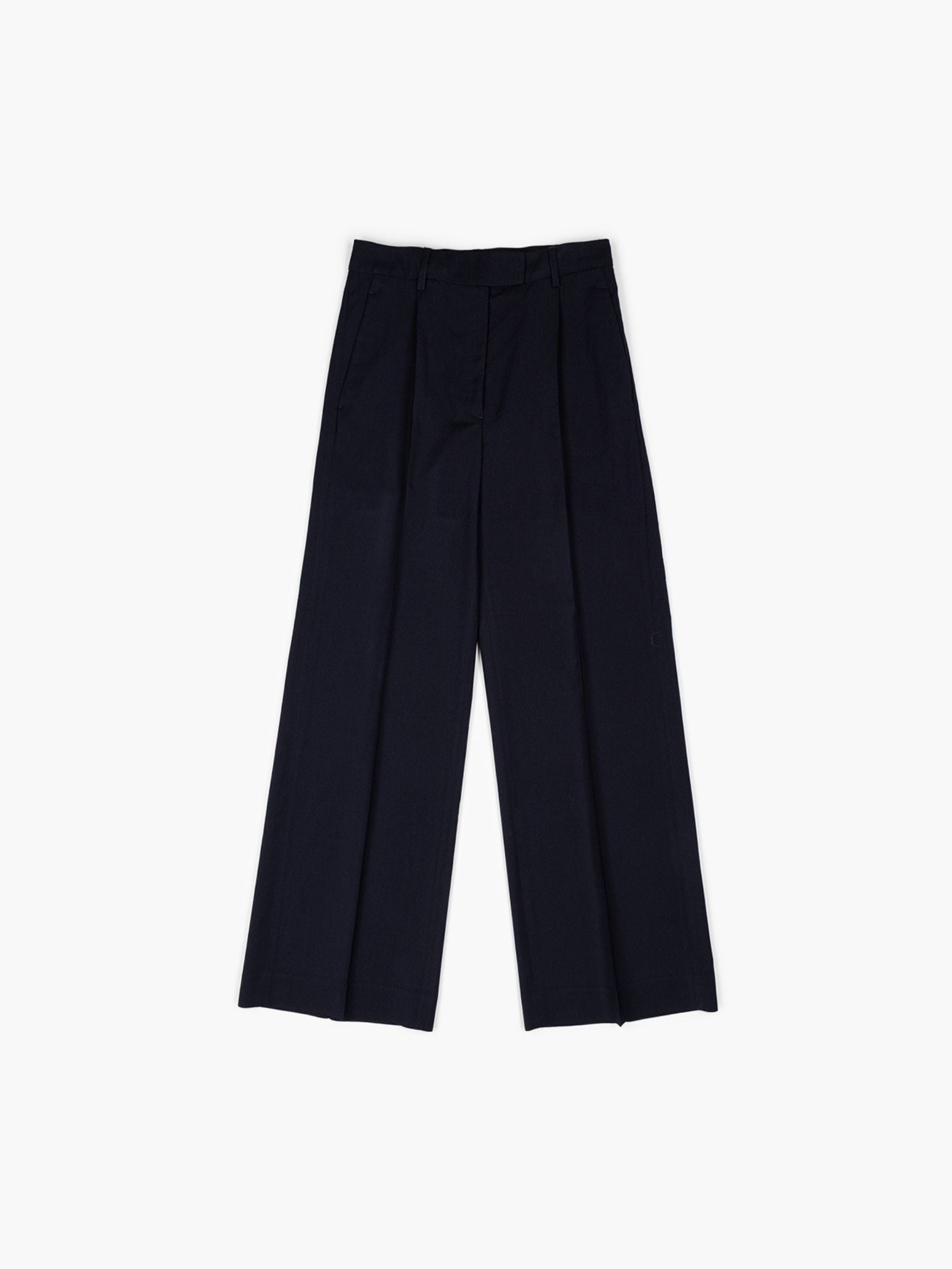 Christian Wijnants Pibar Straight Leg Pants Dark Navy