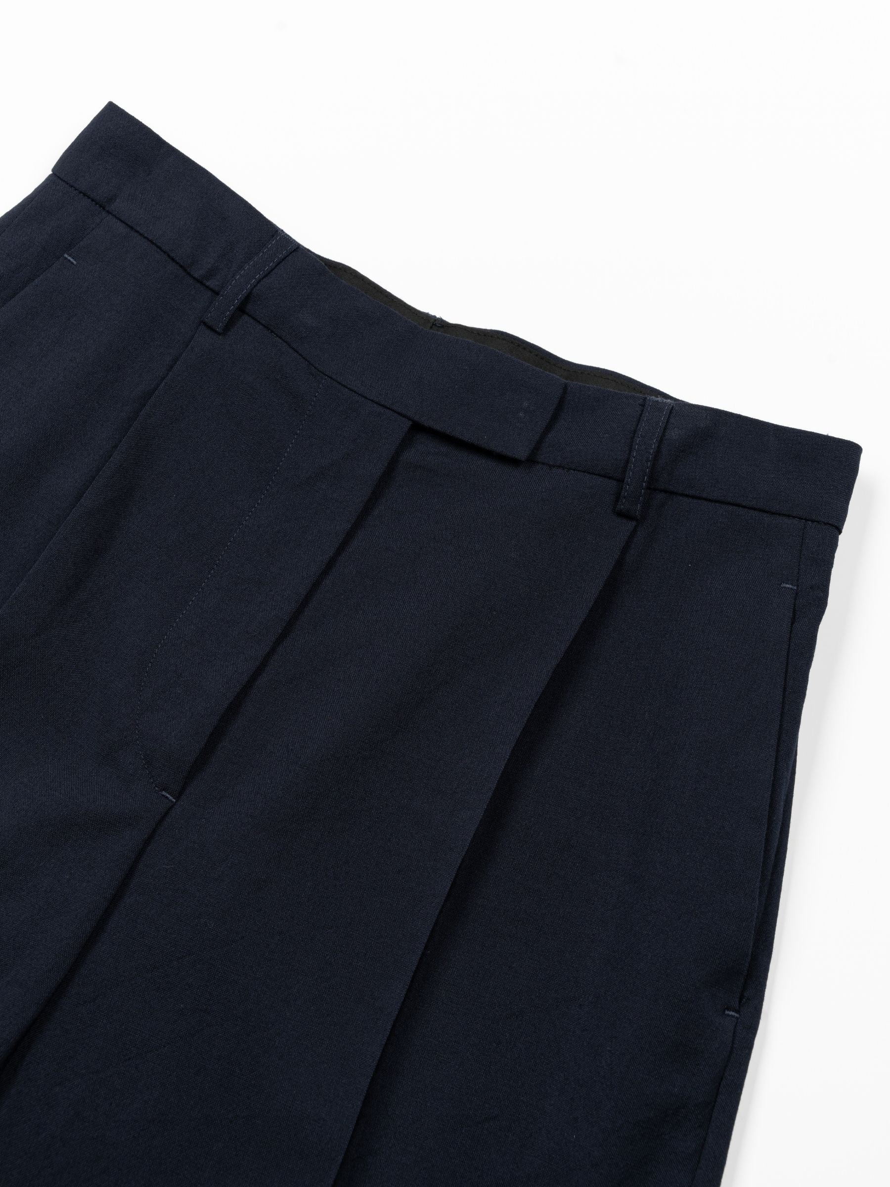 Christian Wijnants Pibar Straight Leg Pants Dark Navy