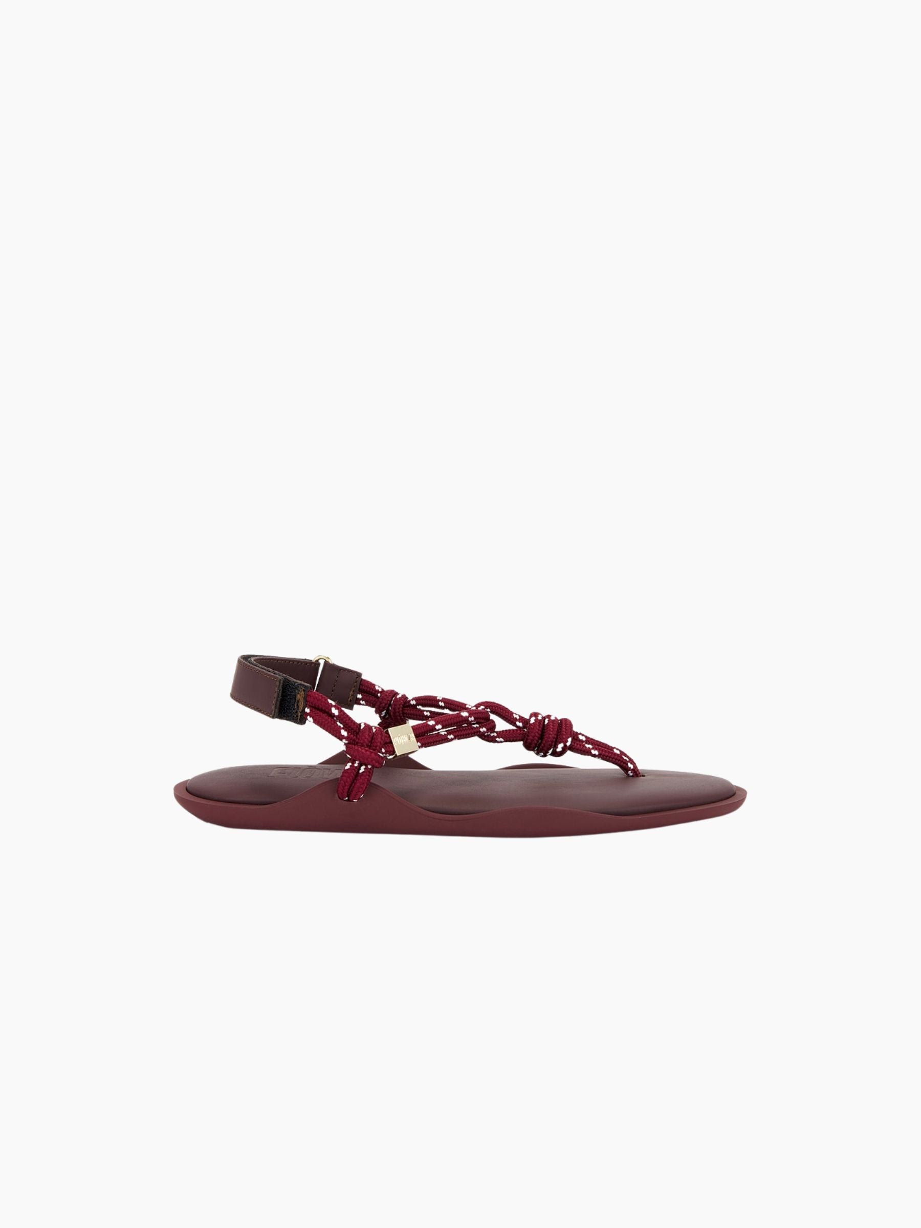 Flowze Flo Monocolor Sandals Bordeaux