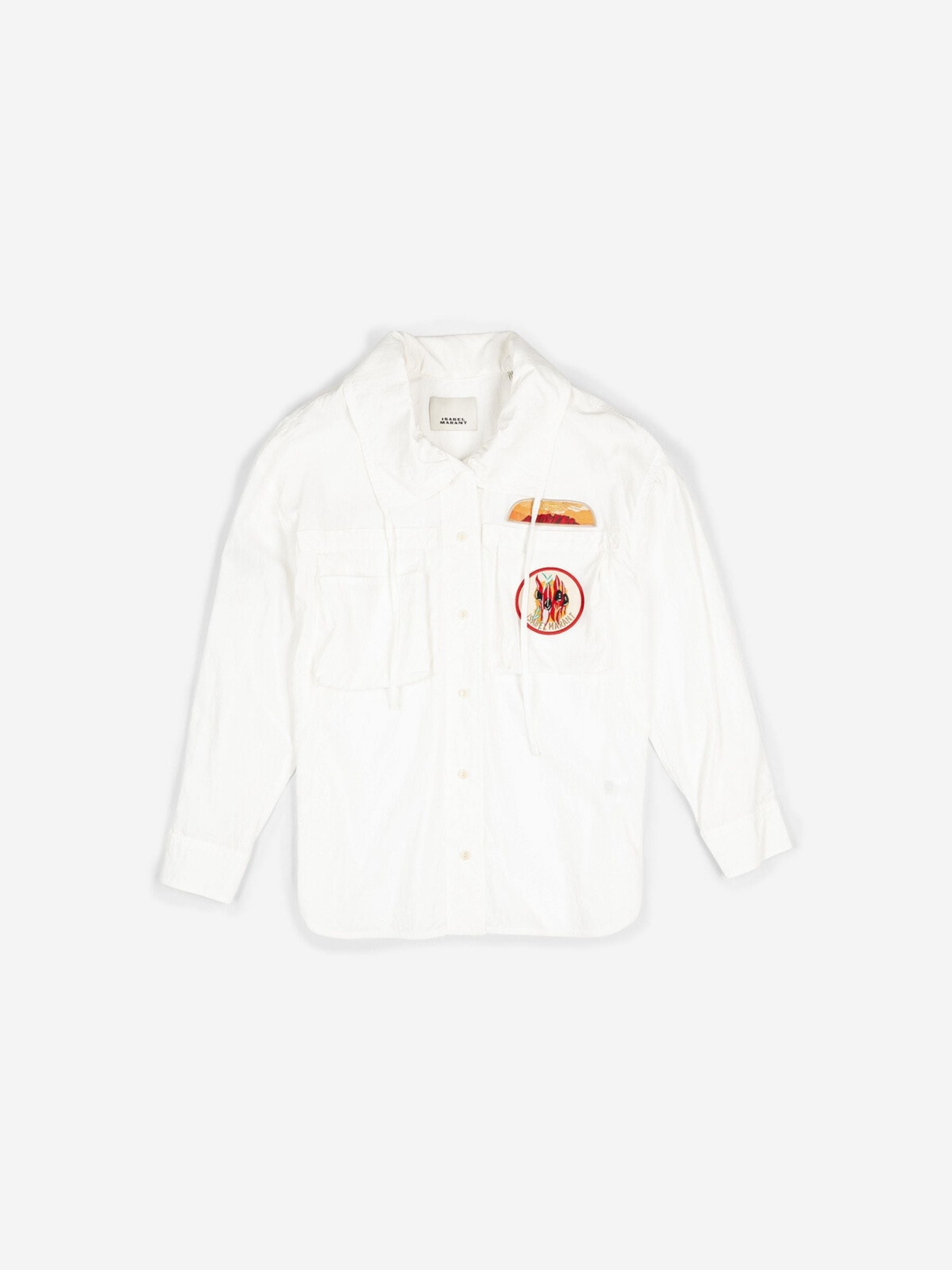 Isabel Marant Chely Souvenir Blouse White