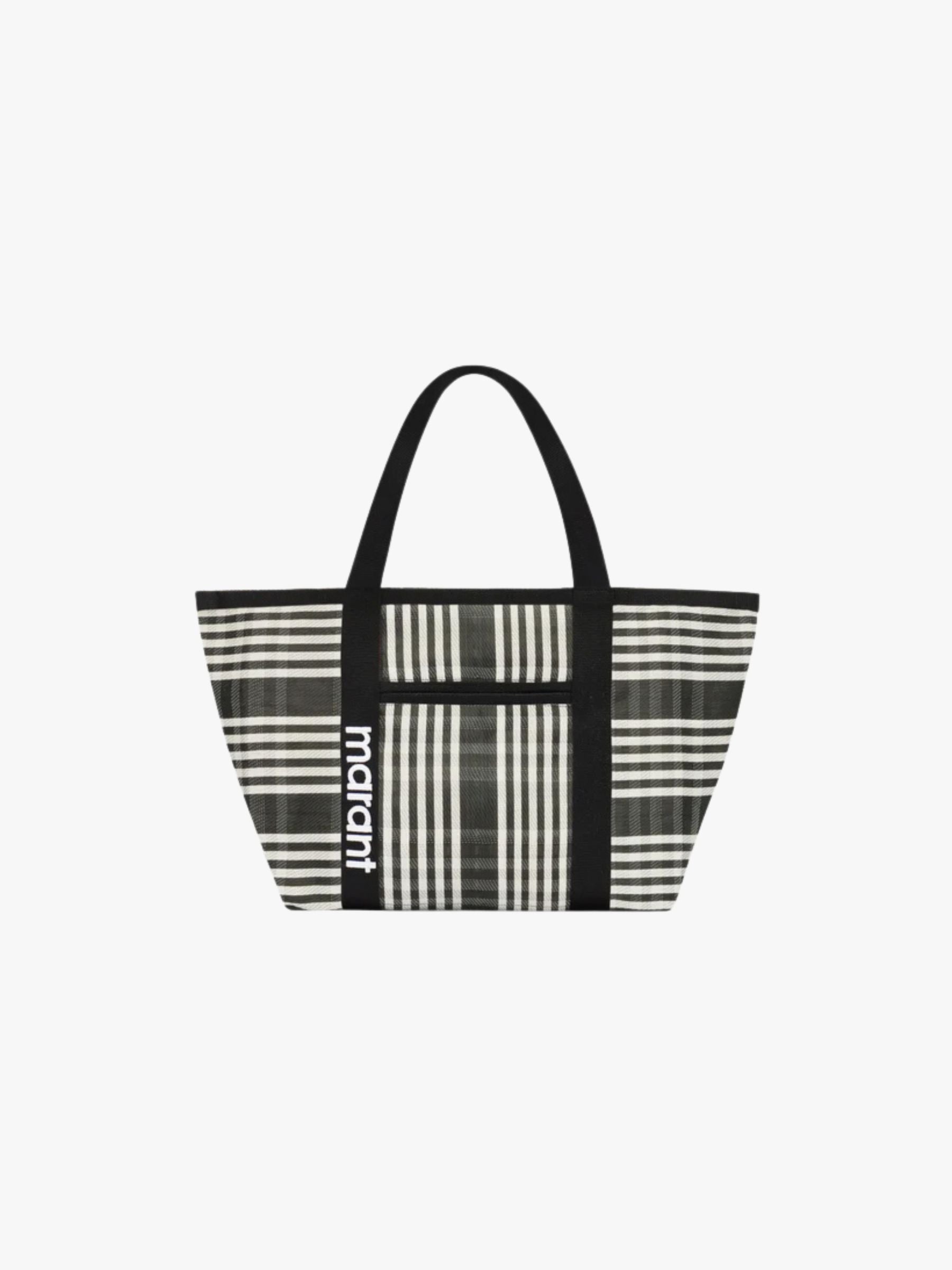 Isabel Marant Darwen Nylon Bag Black/White