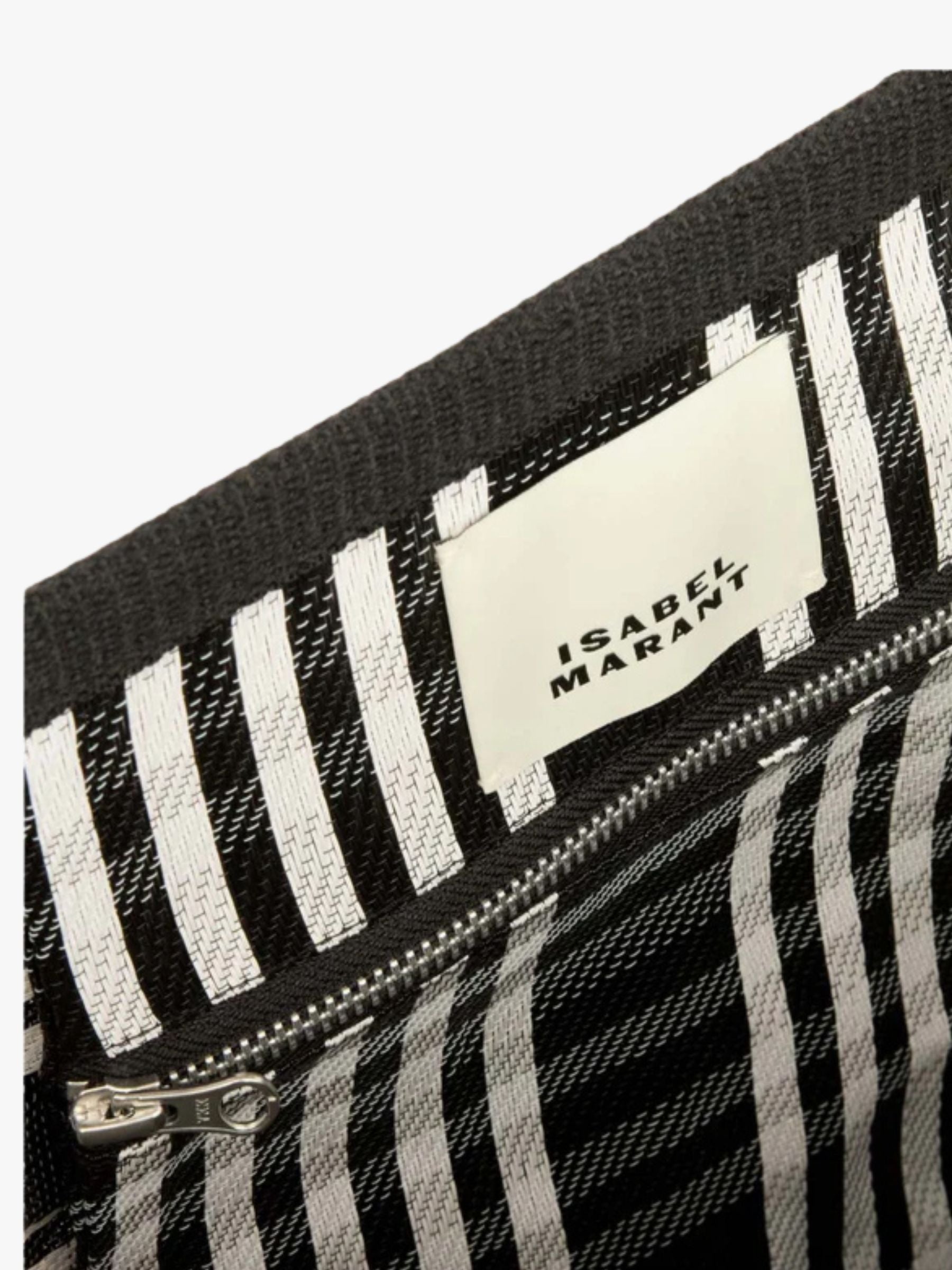 Isabel Marant Darwen Nylon Bag Black/White