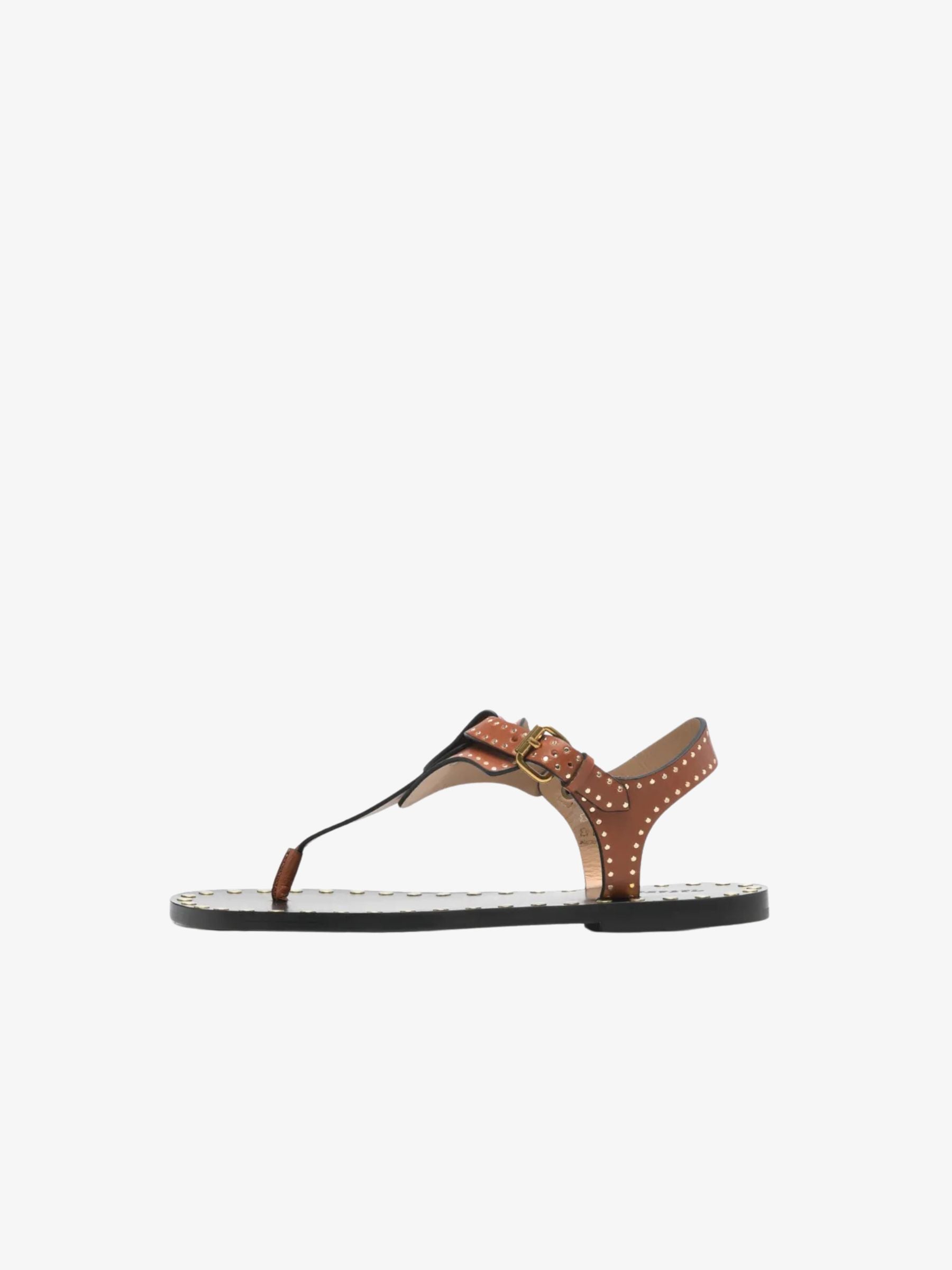 Isabel Marant Joonya Sandals Cognac