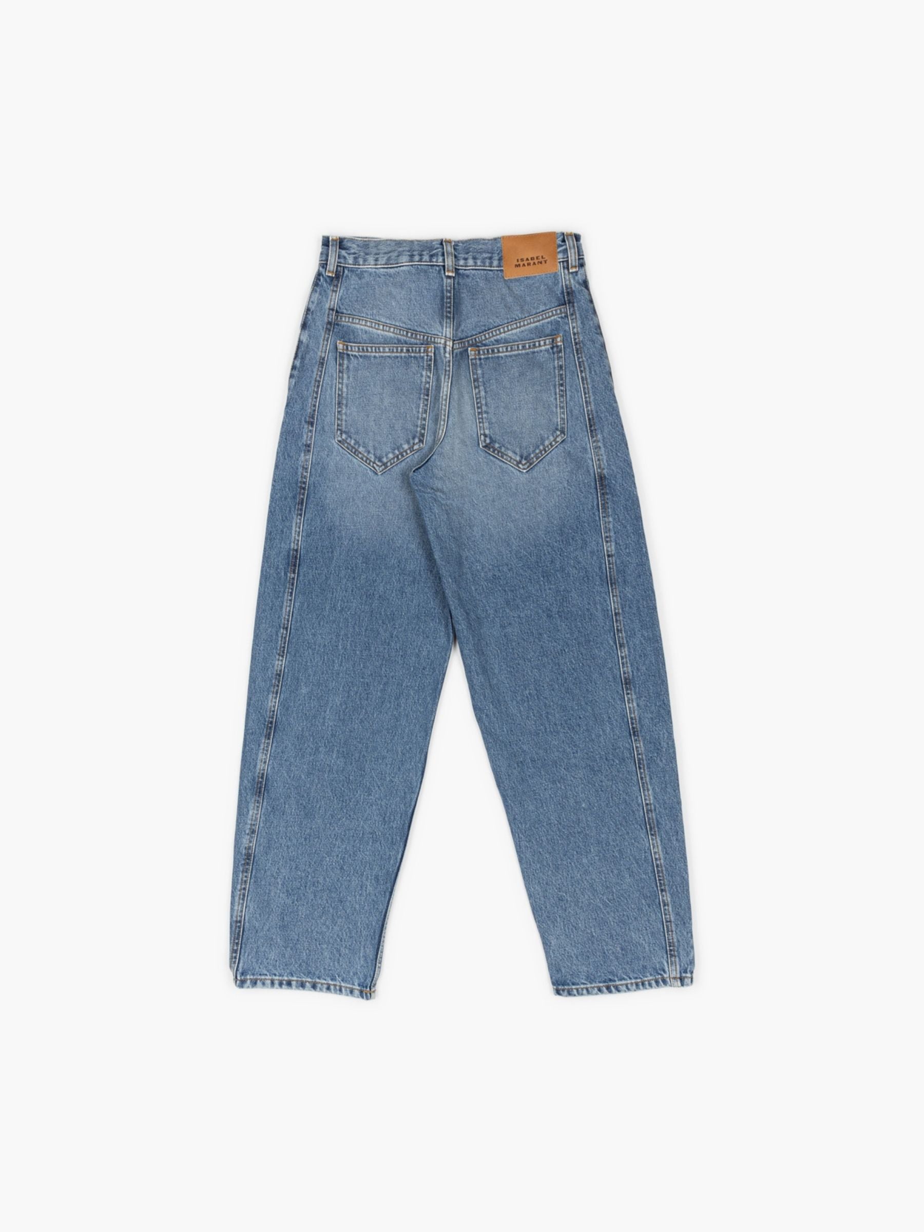 Isabel Marant Oriane Denim Pants Light Blue
