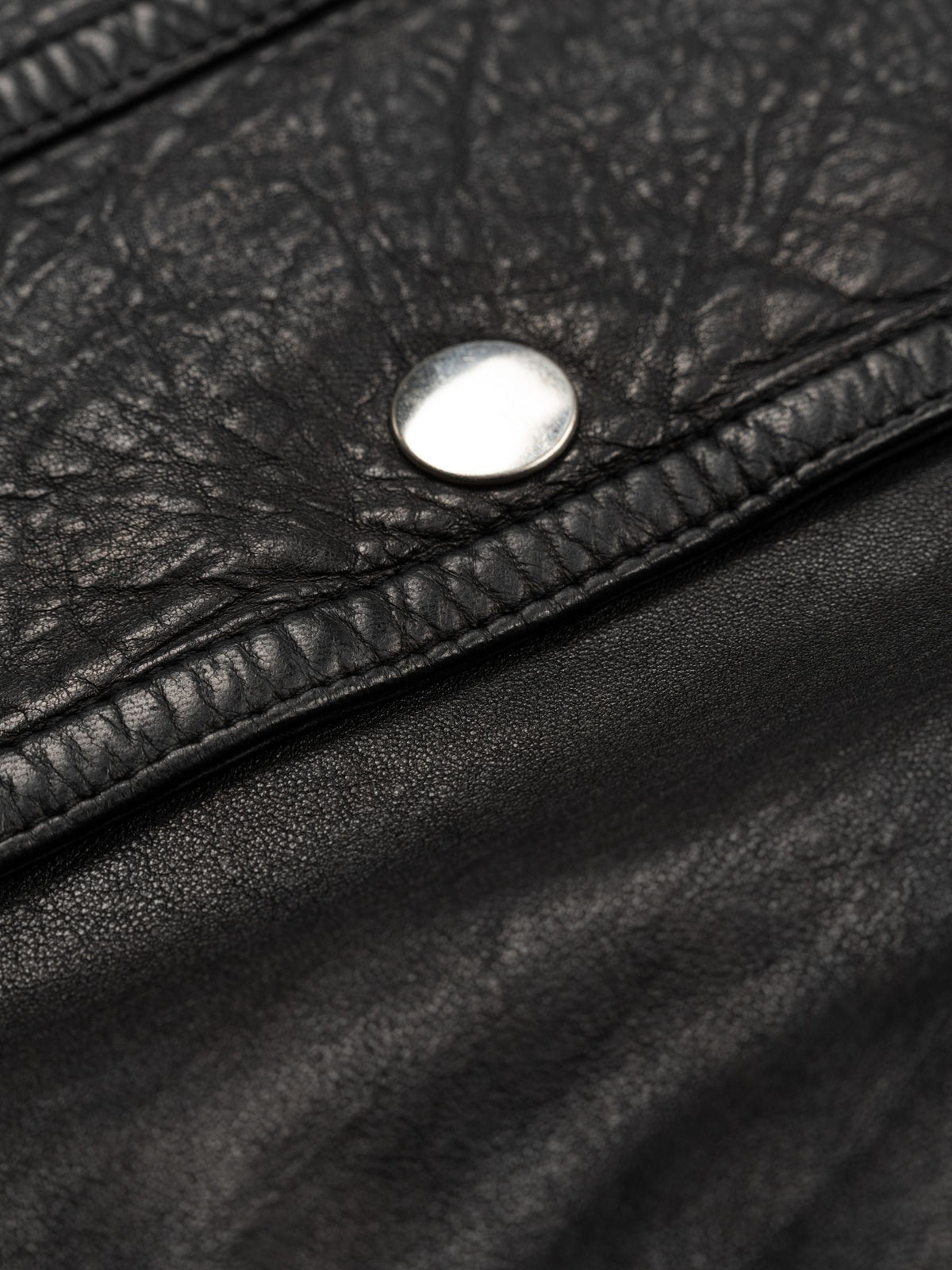 Isabel Marant Valdy Leather Shirt Black