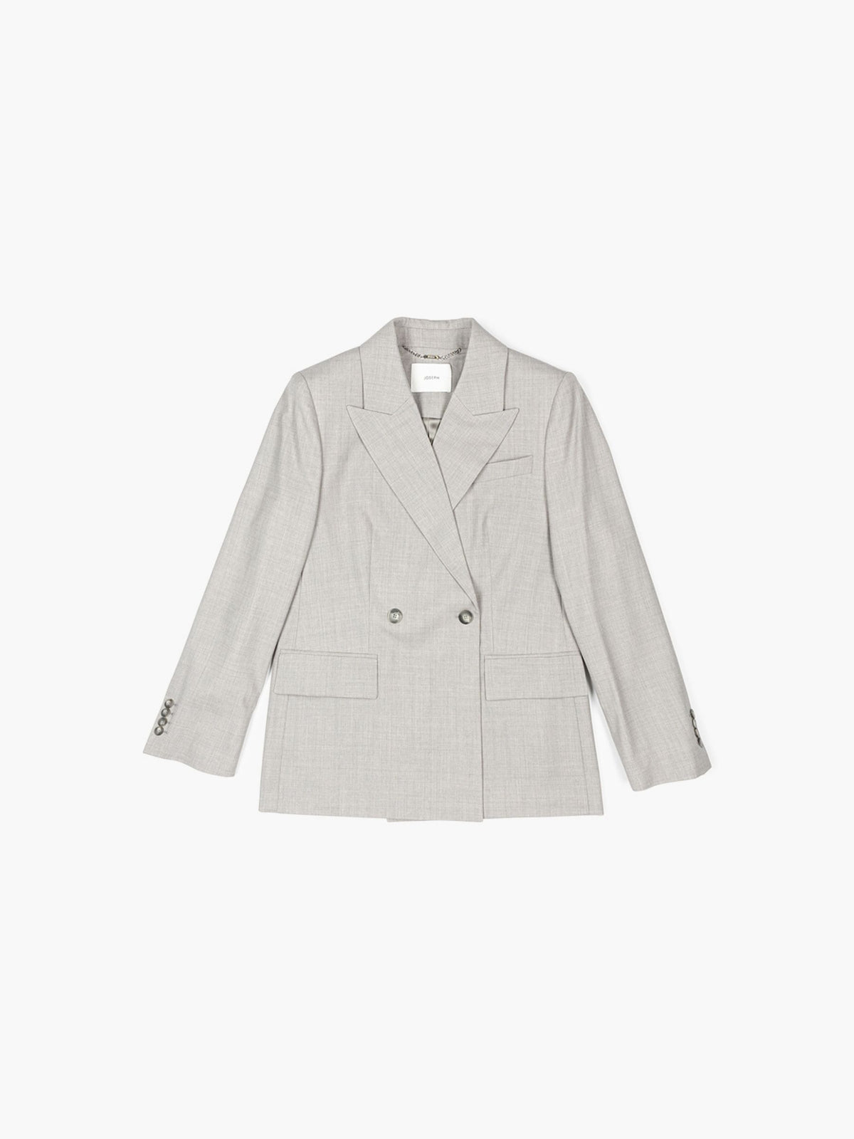 Joseph Dana Jacket Wool Tailoring Cement Melange