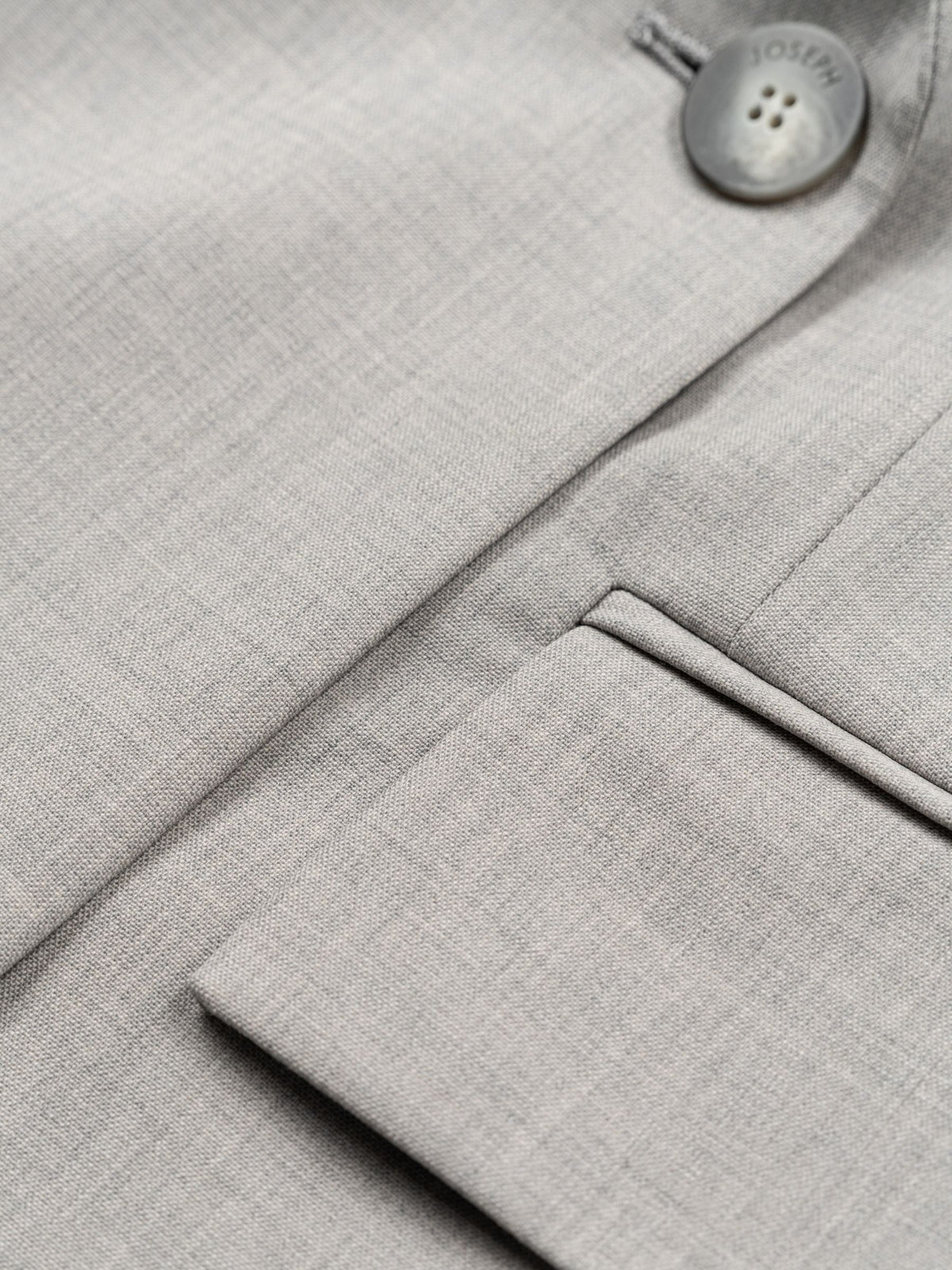 Joseph Dana Jacket Wool Tailoring Cement Melange
