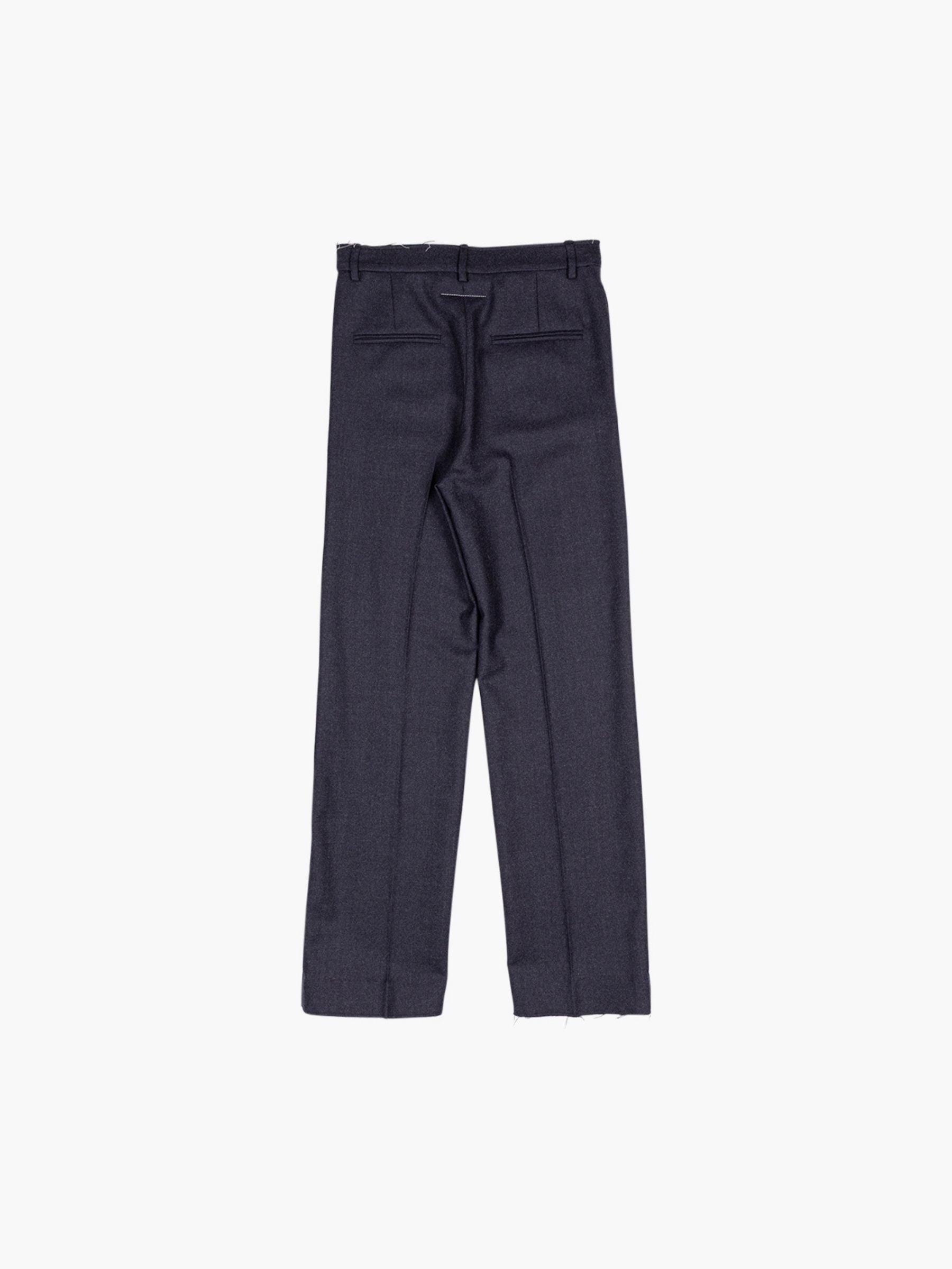 MM6 Maison Margiela Raw Edge Pants Dark Blue