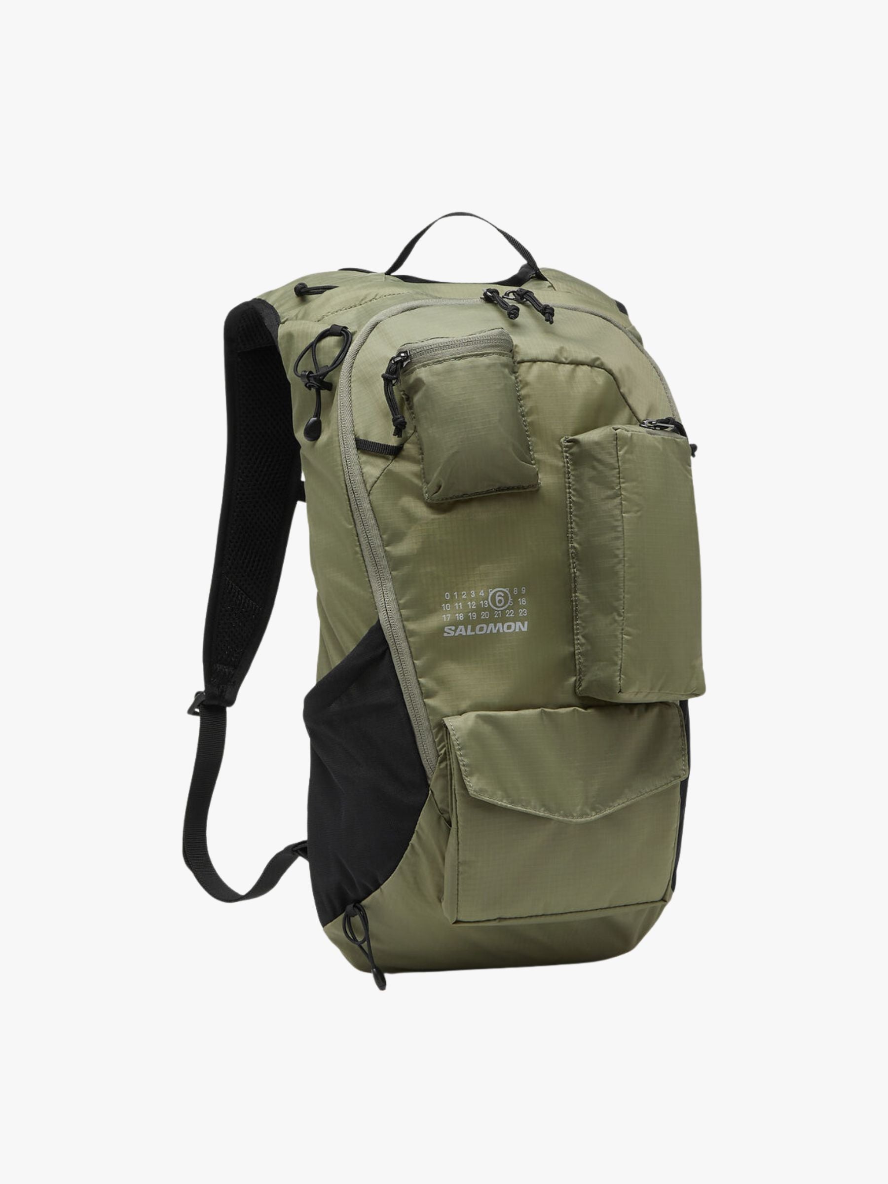 MM6 x Salomon Daypack 20 Backpack Oliv